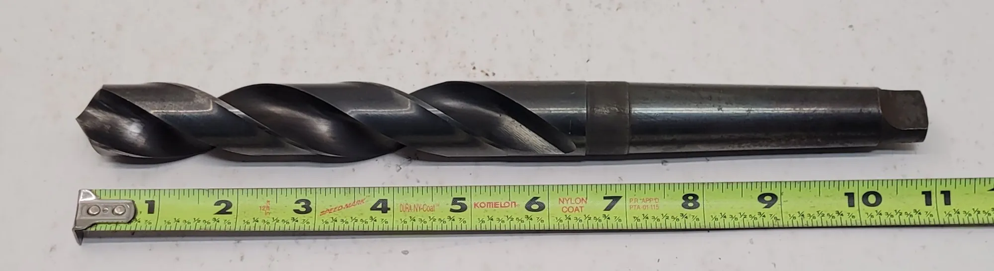 WESTWARD MT3 TAPER SHANK DRILL, 1 IN, HIGH SPEED STEEL, BLACK OXIDE FINISH - undefined