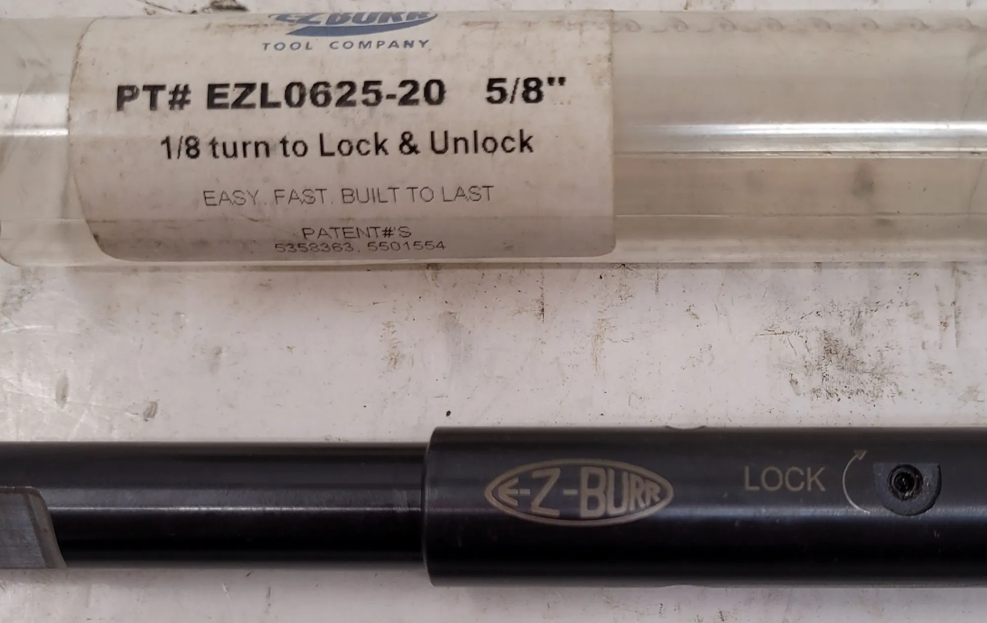 E-Z BURR EZL0625-20 DEBURRING TOOL FOR 5/8" HOLE, 0.5" SHANK, 7.0" OAL, SERIES L3B - undefined