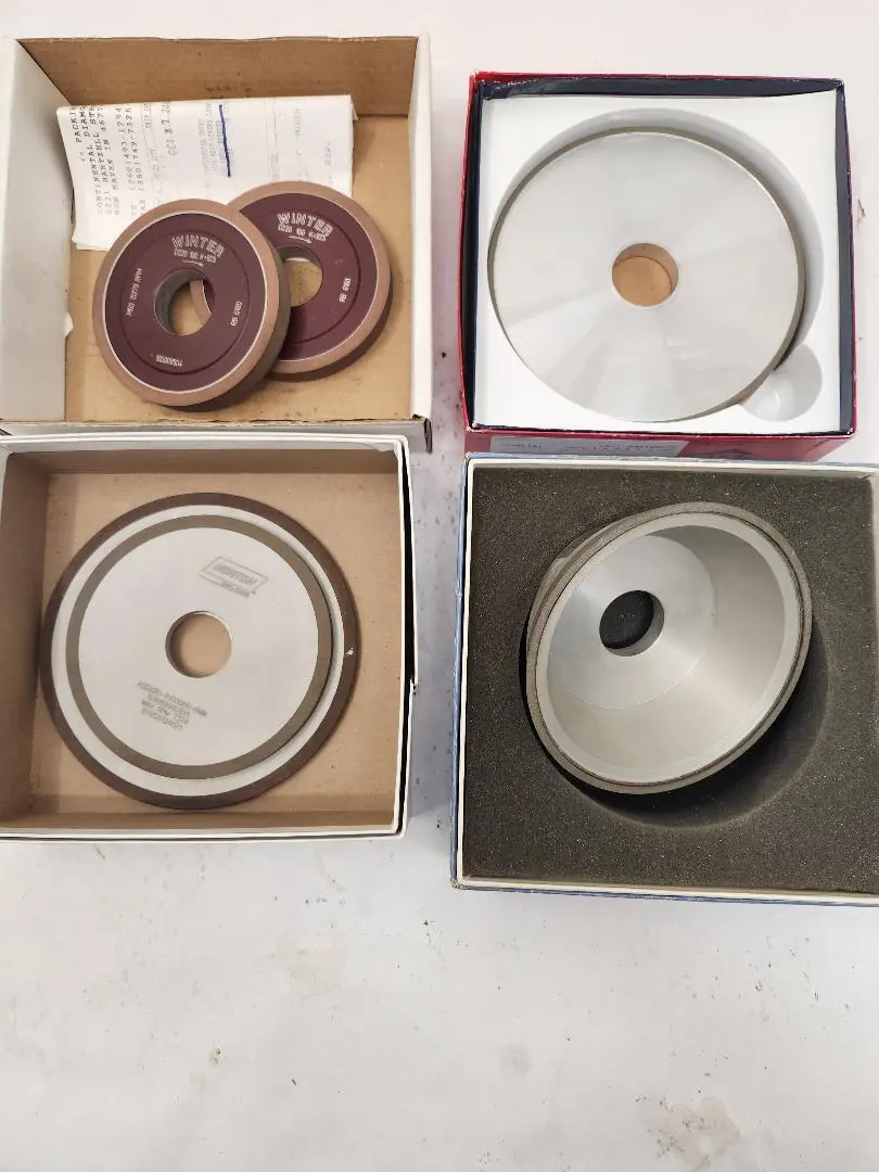 DIAMOND GRINDING WHEELS, VARIOUS SET OF 6 (CDT, WINTER, BLUE DRAGON, NORTON) - undefined