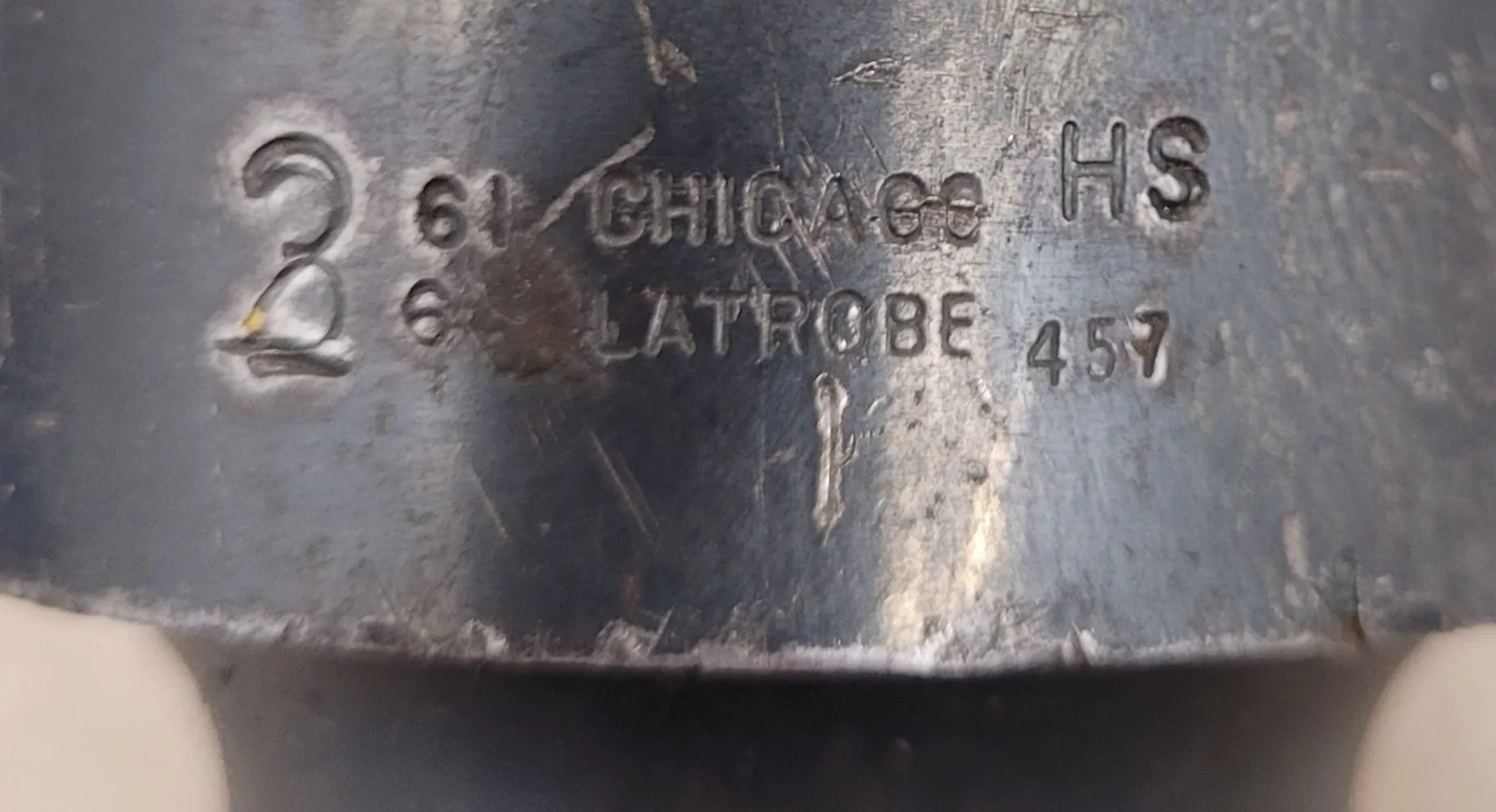 CHICAGO LATROBE 2-61/64" TWIST DRILL, 5MT SHANK, 11" FLUTE, 18.5" OAL, 2 SPIRAL FLUTES - undefined