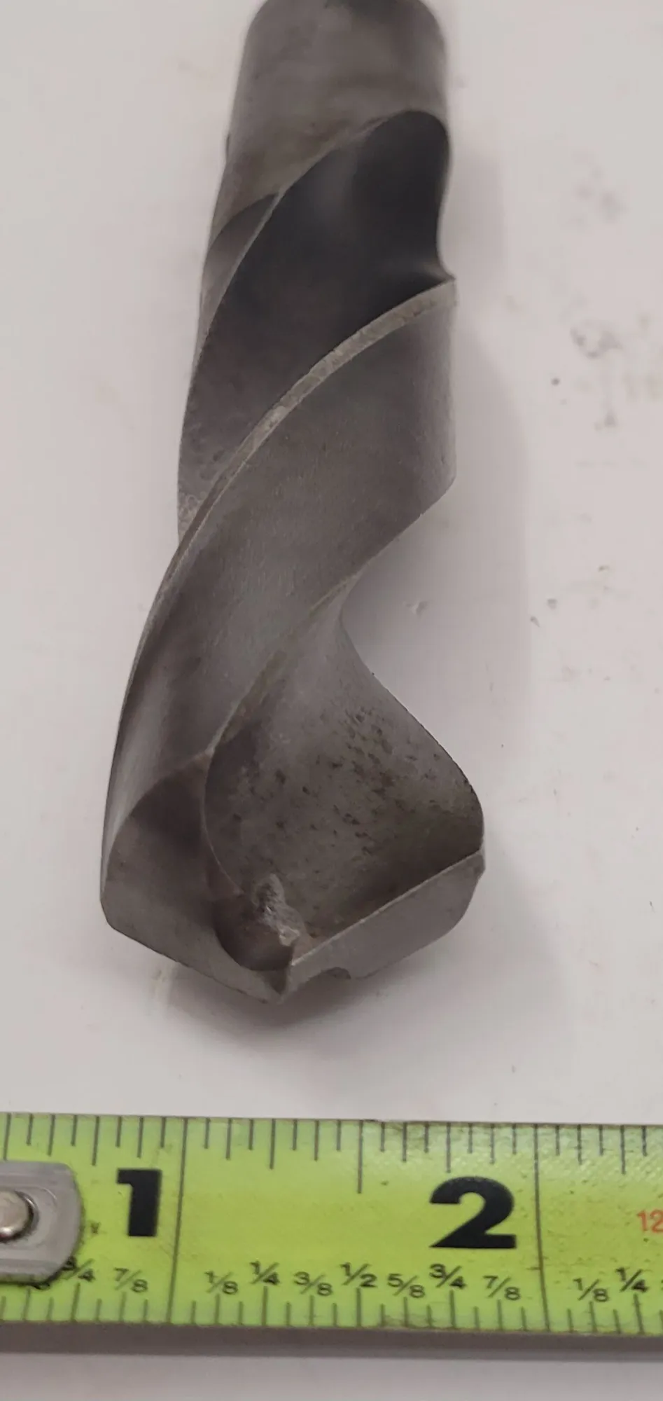 QUALTECH SPIRAL DRILL BIT, OAL 8.75”, 1.25” DRILL BIT DIAMETER, .75” SHANK DIAMETER - undefined