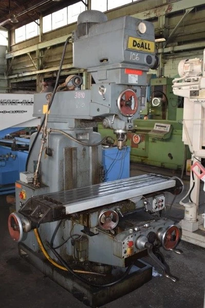 DOALL FV-4V VERTICAL MILL, 12