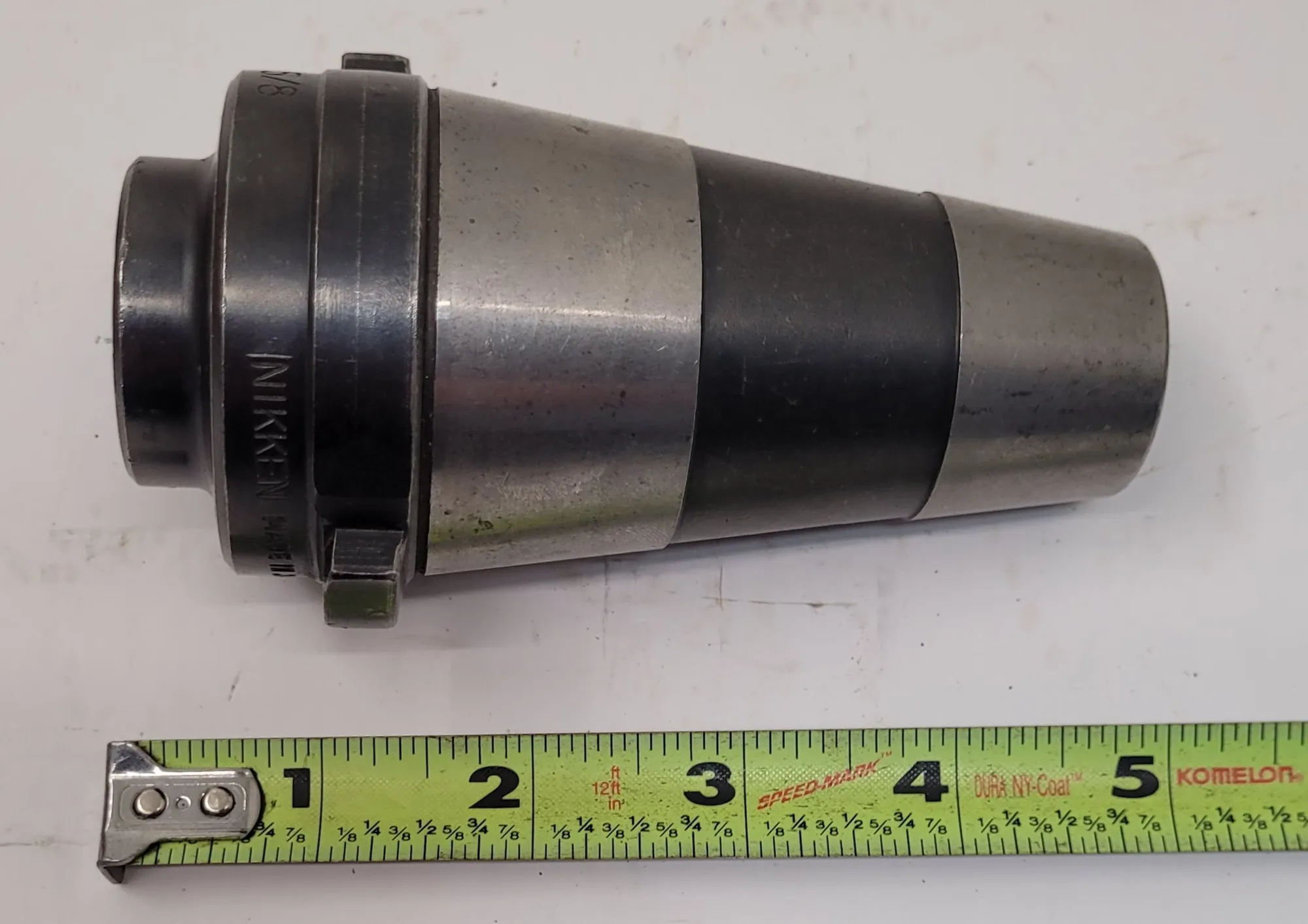 NIKKEN EC45-5/8 END MILL HOLDER CAT 45, OAL 4-3/4IN, BORE 5/8IN - undefined