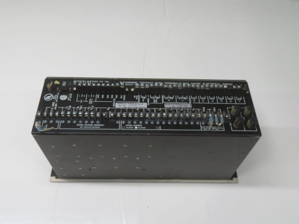BECKWITH M-3425 POWER RELAYS, GENERATOR PROTECTION, IEEE C37.102, MULTI ...