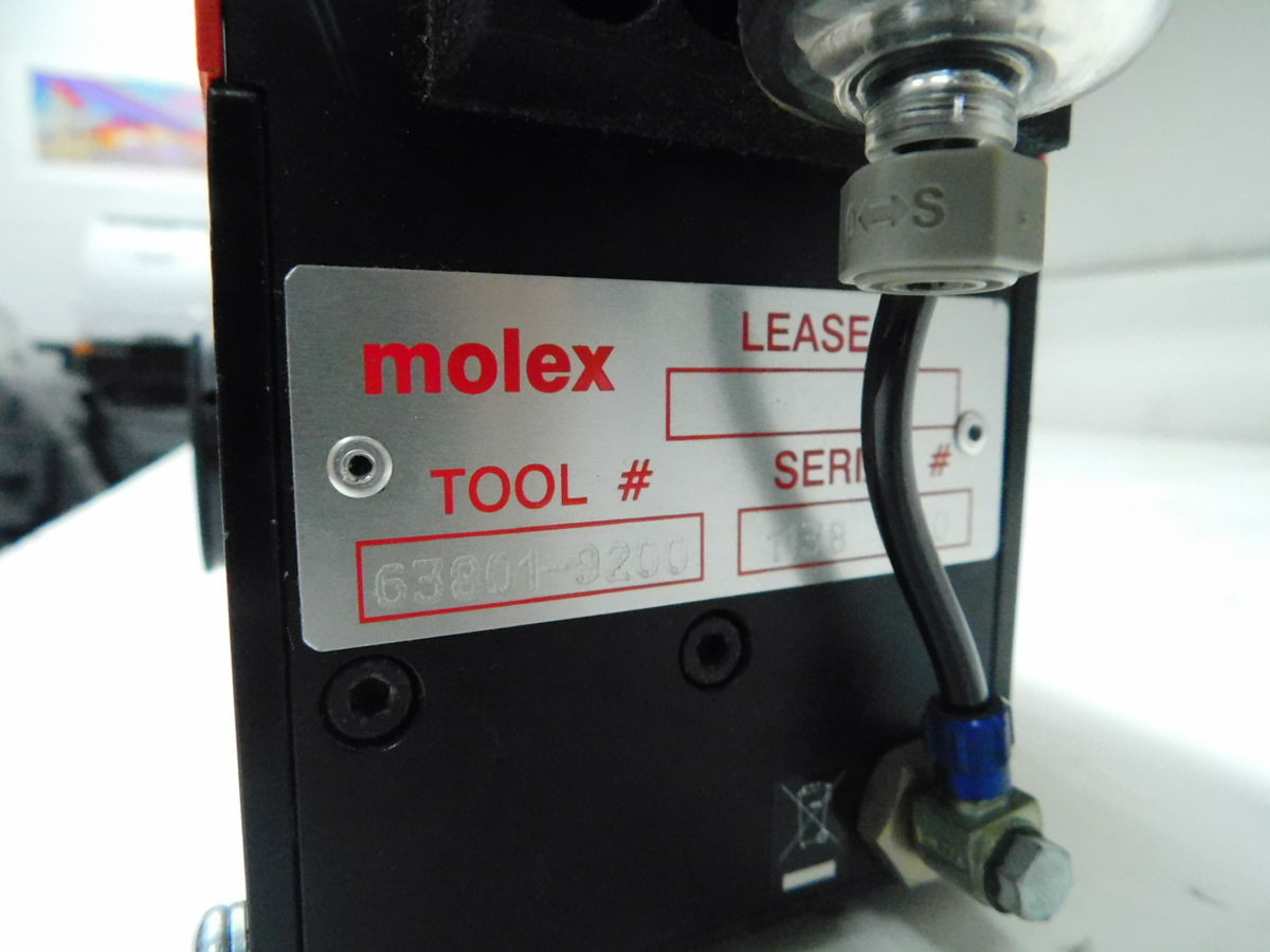 MOLEX 63801-9200 BENCH TOP PNEUMATIC WIRE STRIPPER 18-32 AWG - undefined