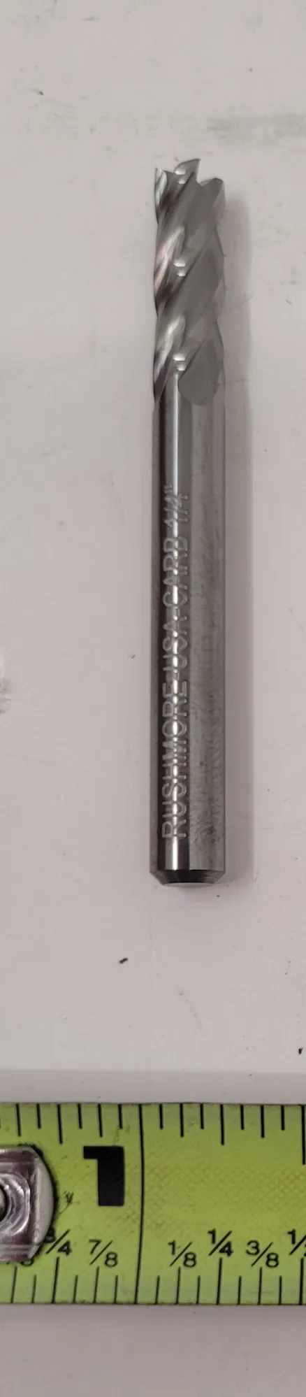RUSHMORE TOOLS 20-501-016 END MILL SET (16PCS) 1/4" DIA, 4 FLUTE, 2.5" OAL - undefined