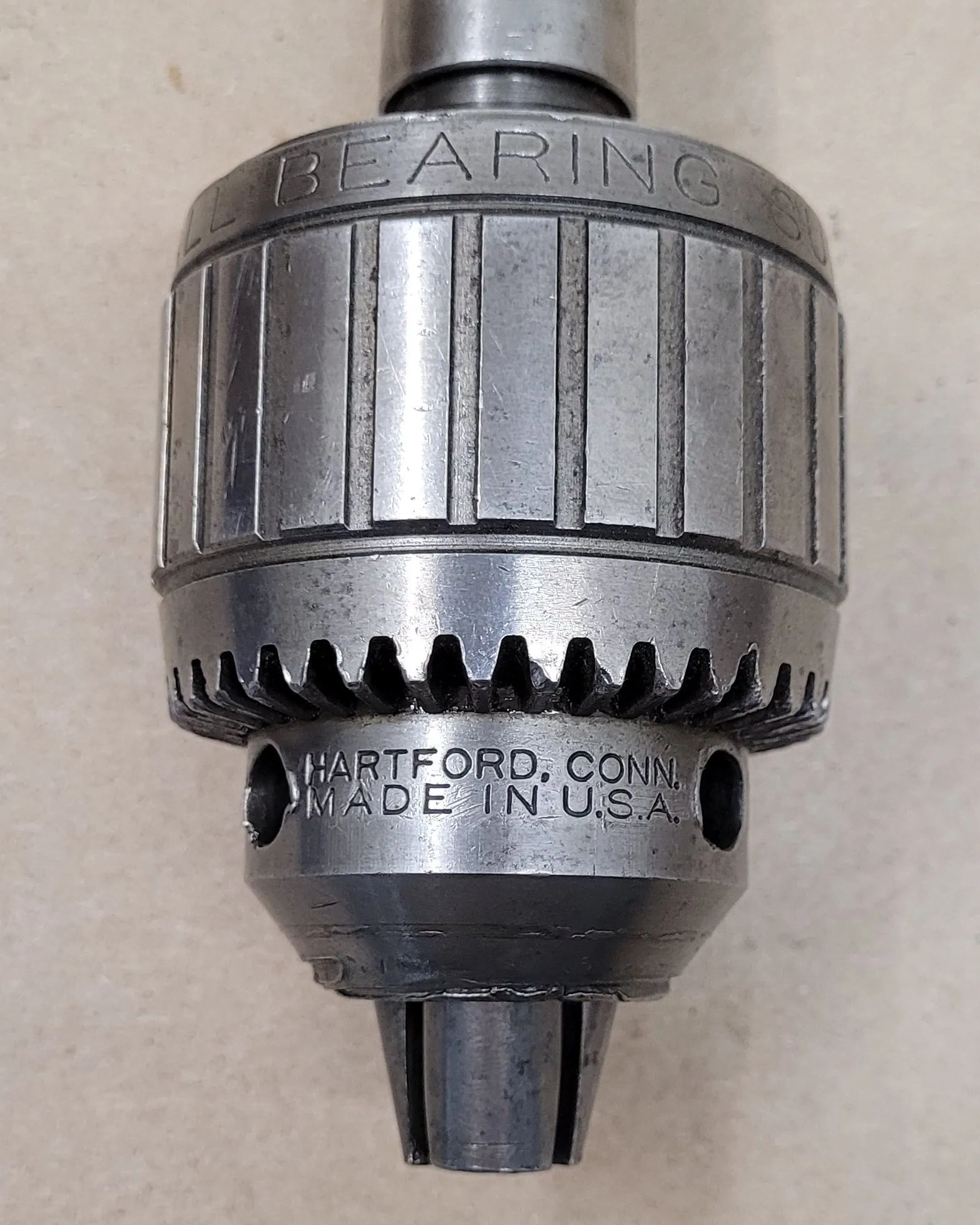 JACOBS 14N BALL BEARING SUPER CHUCK, 0-1/2" CAP, AO303/3MT/3JT ARBOR, K3 KEY - undefined