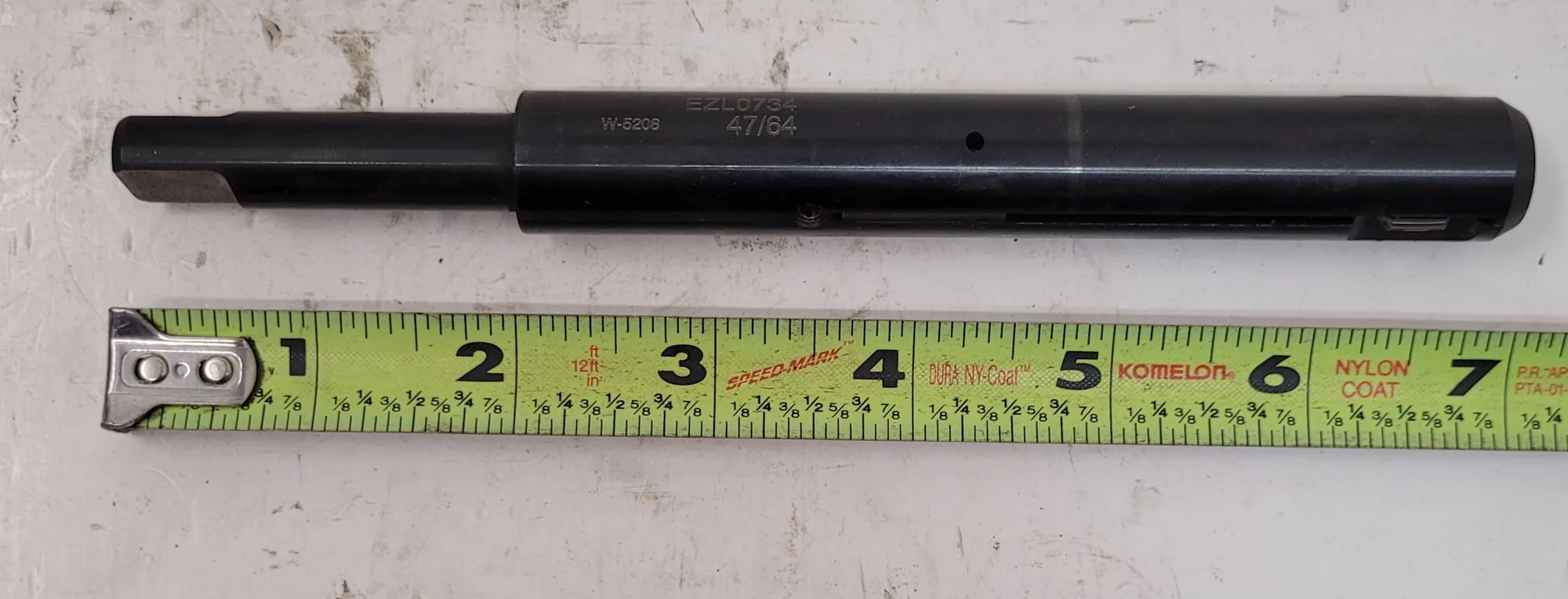 E-Z BURR DEBURRING TOOL EZL0734-20, 47/64" HOLE, 0.5" SHANK, 7.0" OAL, SERIES L3B - undefined