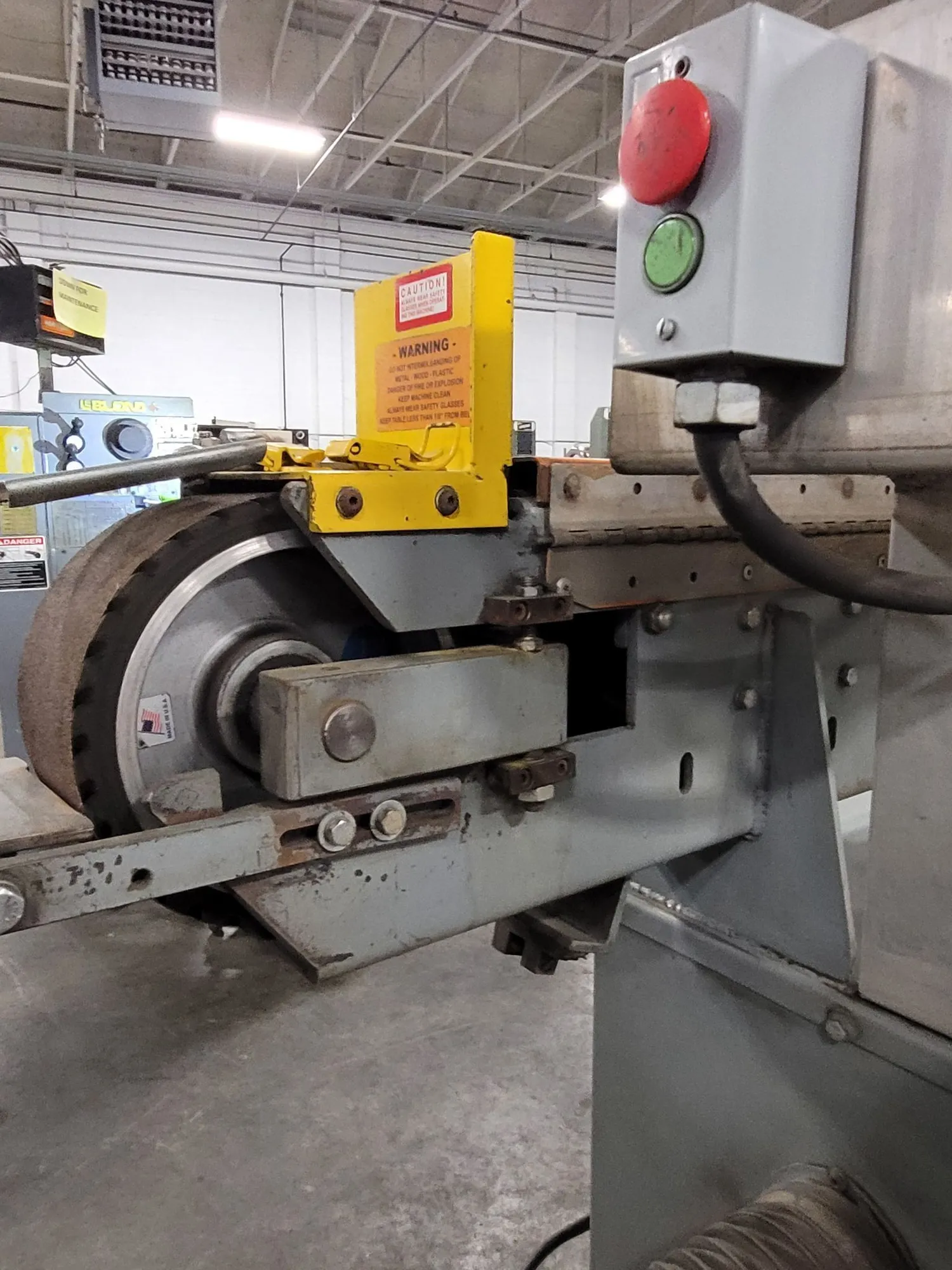 KALAMAZOO BELT SANDER GRINDER (1" X 42" BELT, 1/3 HP MOTOR) - undefined
