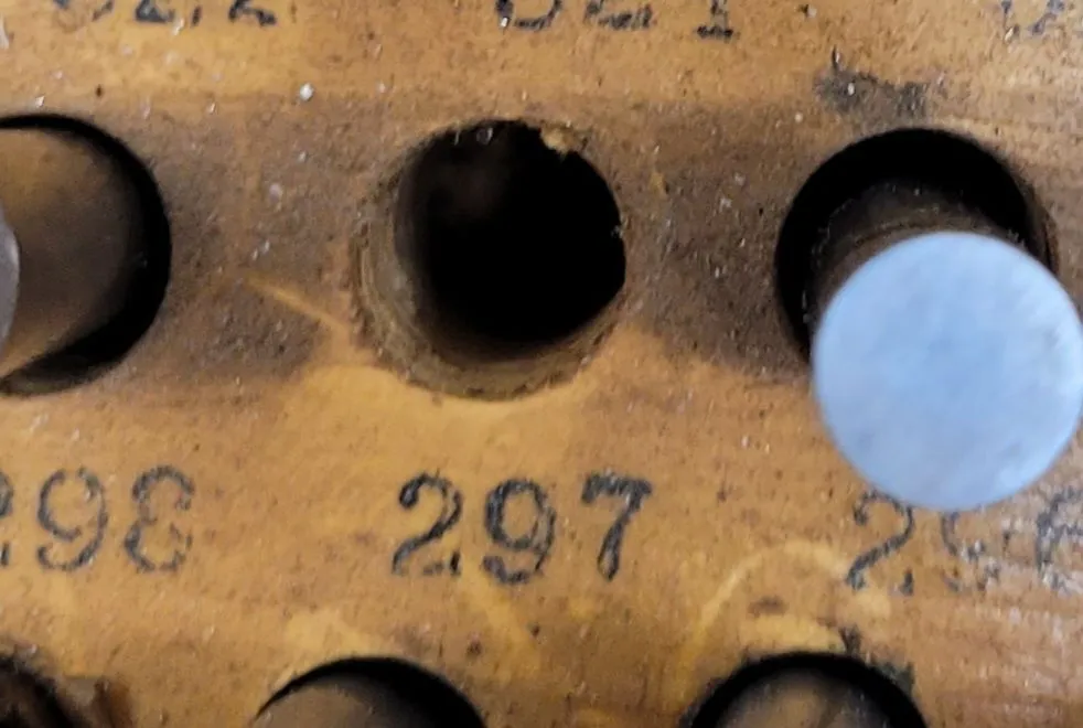 PHASE 2 MODEL P-2 MINUS PLUG GAGE SET, RANGE .251-.500 - undefined