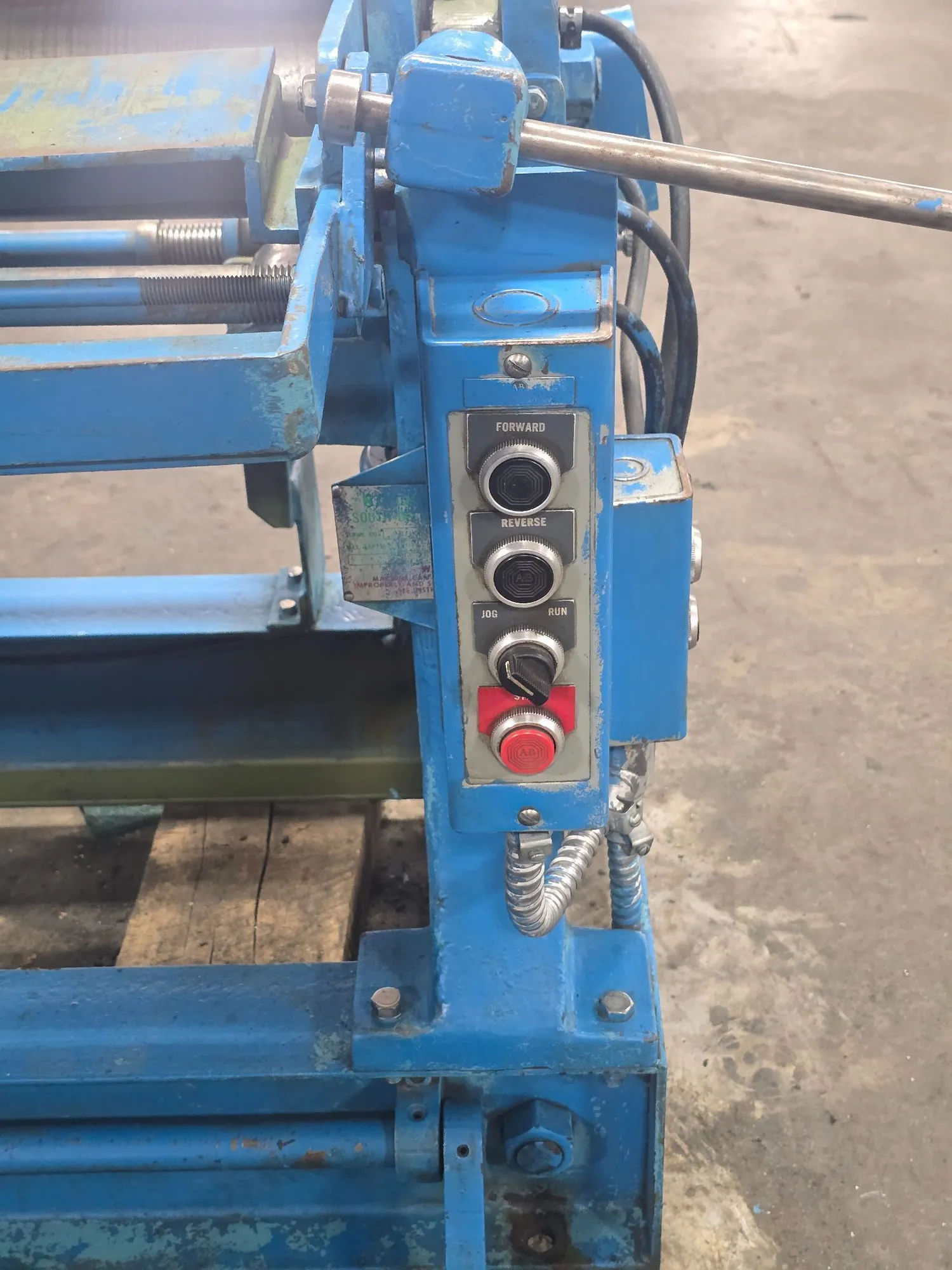 ROLSHEAR 3D5 PLATE BENDER/ROLL, 10 GA X 60", 6" ROLL DIA, 4500 LBS - undefined