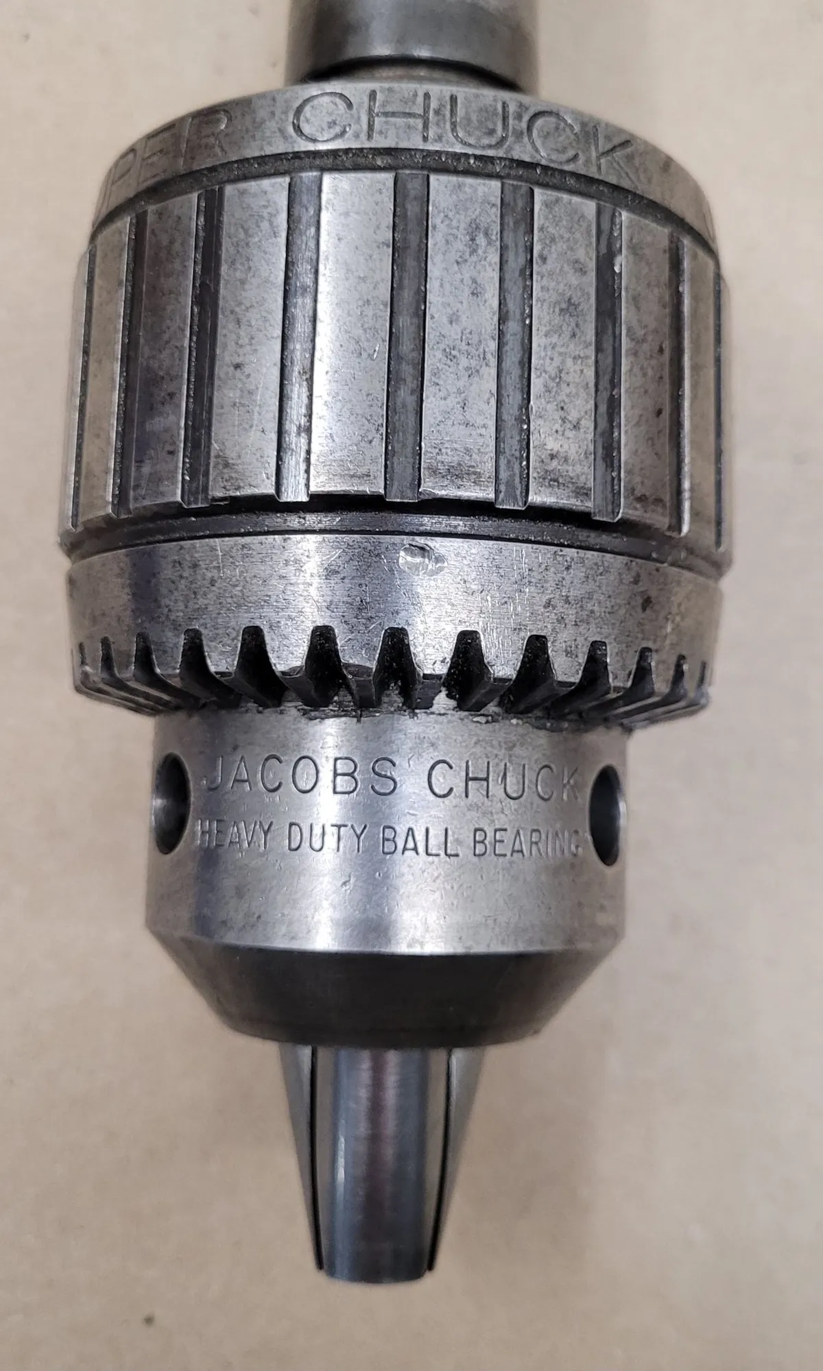 JACOBS 18N SUPER CHUCK HD BALL BEARING 4MT ARBOR 1/8-3/4IN 3-19MM KEY K4 - undefined