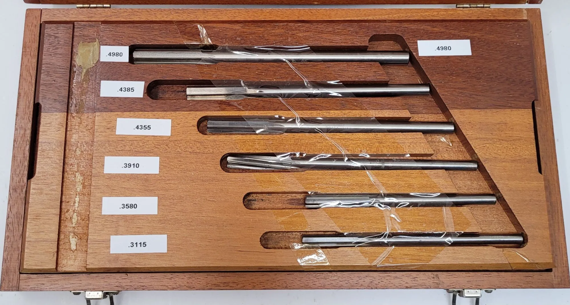 NIELSEN DOWELL REAMERS WITH MULTIPLE SIZES: .3115, .3580, .3910, .4355, .4385, .4980 - undefined