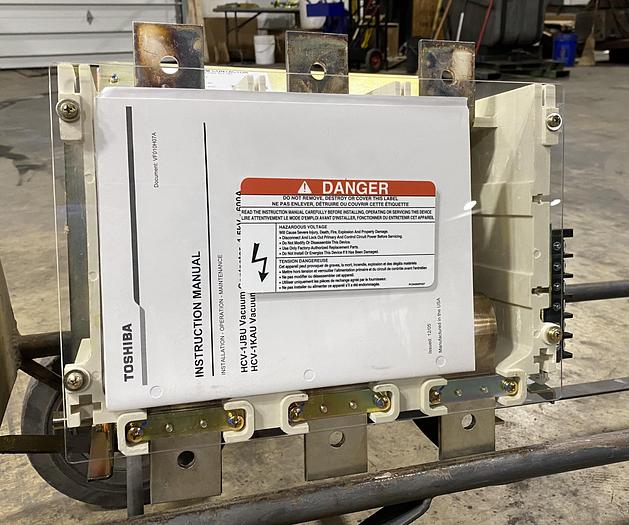 TOSHIBA HCV-1JBU LV VAC CONTACTOR 208-1500V 600A 42KA IC 100-240V CONTROL - undefined