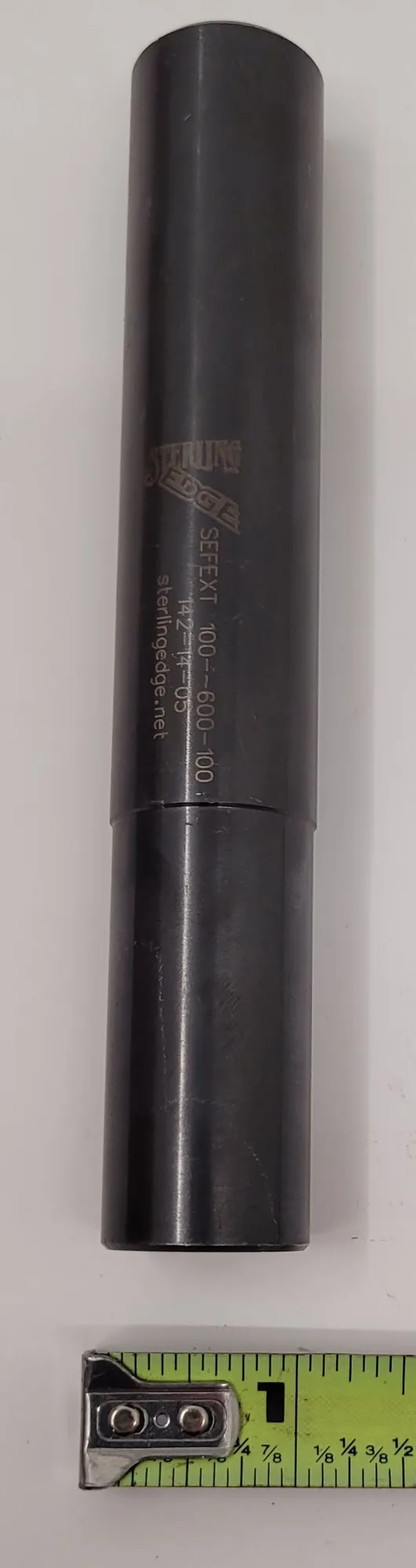STERLING EDGE SEFEXT 100-600-100 TOOL BODY BAR – 6” OAL, 1” SHANK DIA, .5” BORE - undefined