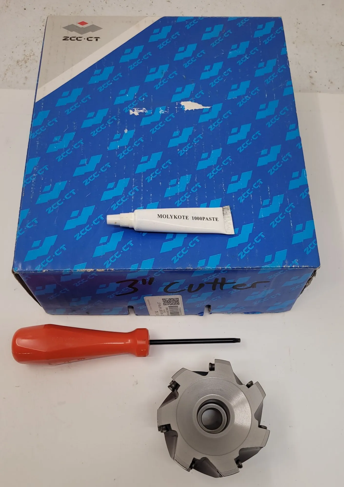ZHUZHOU CUTTING TOOLS EMP02-3.00”-A1.00” AP16-07 SQUARE SHOULDERING INDEXABLE FACE MILL - undefined