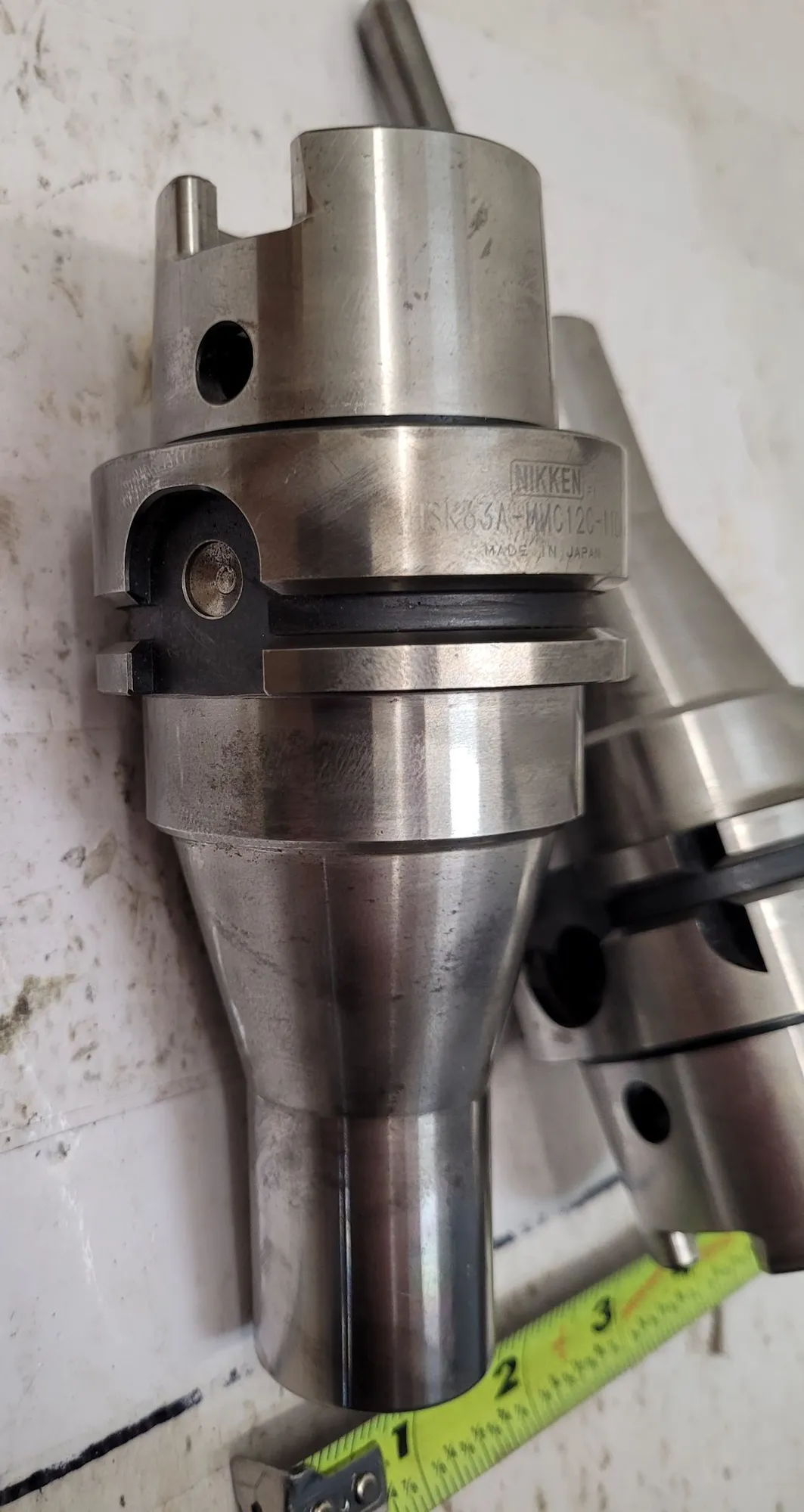 LYNDEX-NIKKEN HSK63A-MMC12C-110A TOOLHOLDER HSK COLLET CHUCK (SET OF 2) - undefined