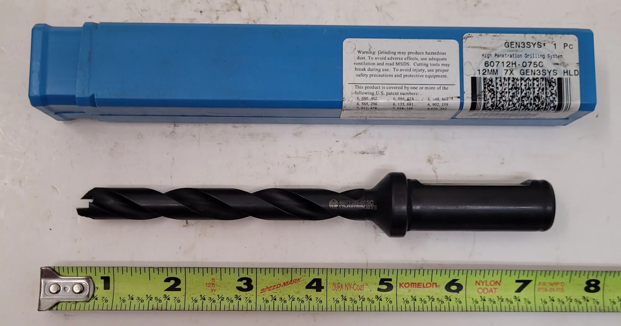 ALLIED MACHINE & ENGINEERING 60712H-075C GEN3SYS DRILL INSERT HOLDER 0.4724-0.5117 IN CAPACITY - undefined