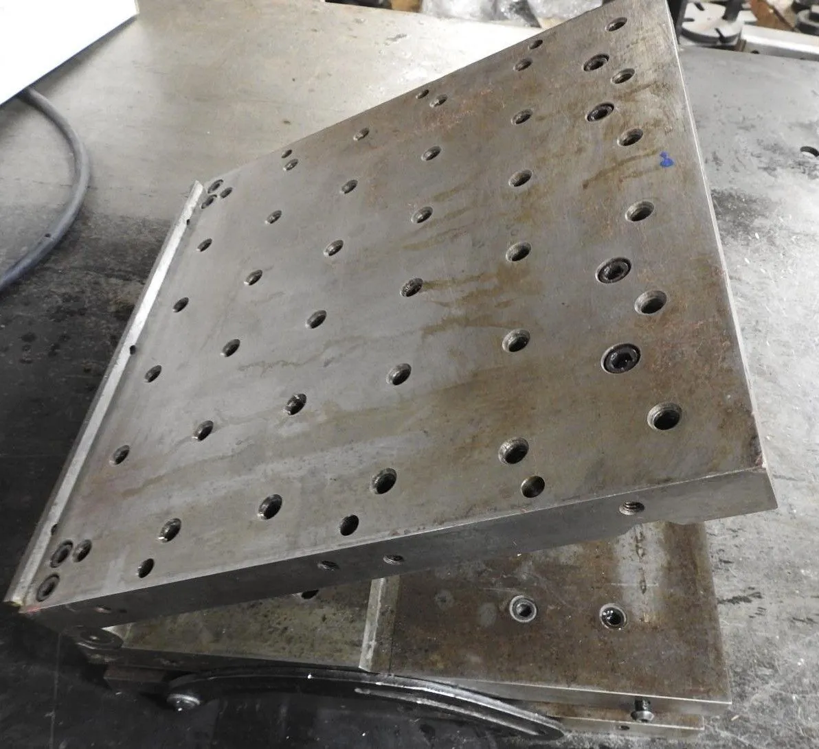 SUBURBAN TOOL COMPOUND SINE PLATE, MODEL: SPC-1212-S2, 12″ L X 12″ W X 4-3/16″ H - undefined