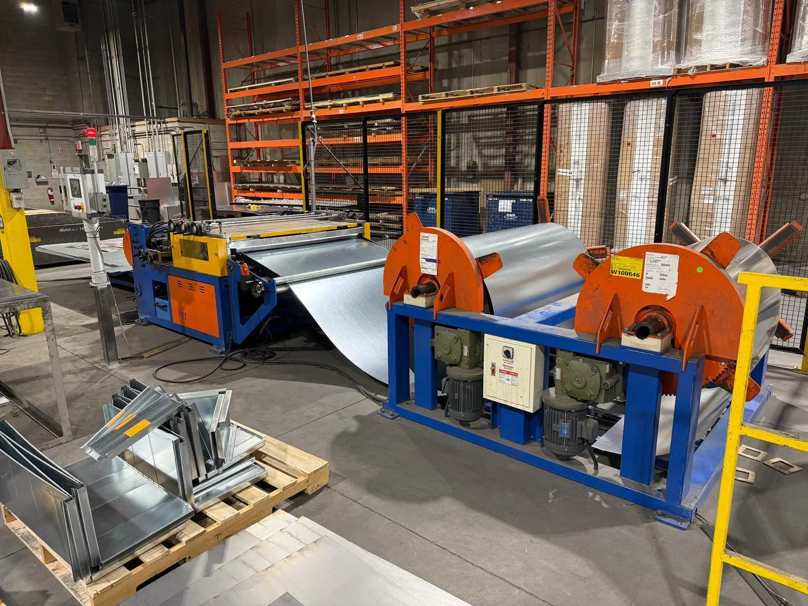 2022 PPI CHALLENGER STARTER UNCOILER LINE, 60" W, 18 GA, 12K LB COIL, 230/460V - undefined