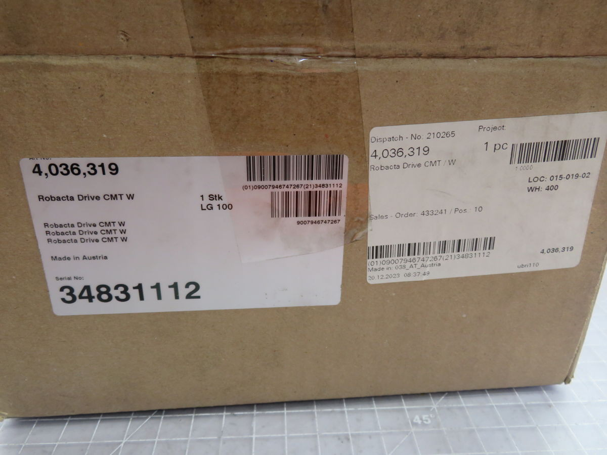 FRONIUS 4,036,319 ROBACTA DRIVE CMT W, 4-ROLLER FEED, BRUSHLESS DC - undefined