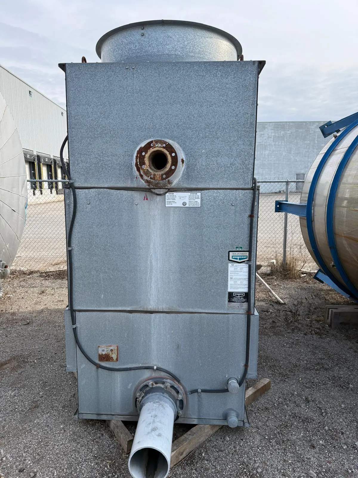EVAPCO ICT4-79 COOLING TOWER, INDUCED DRAFT COUNTERFLOW, 107X50X110IN, 3500 LBS - undefined