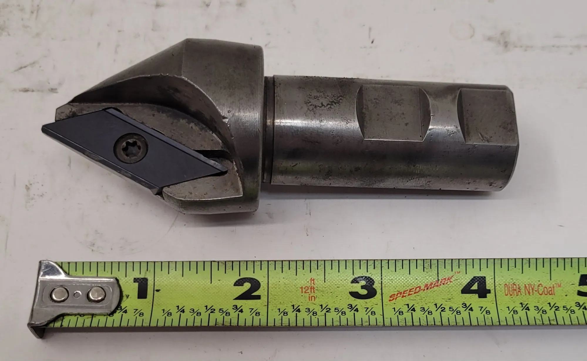 TUNGALOY CC3100560-30 INDEXABLE INSERT CHAMFER TOOL, 1" SHANK DIAMETER, 4.5" OAL - undefined