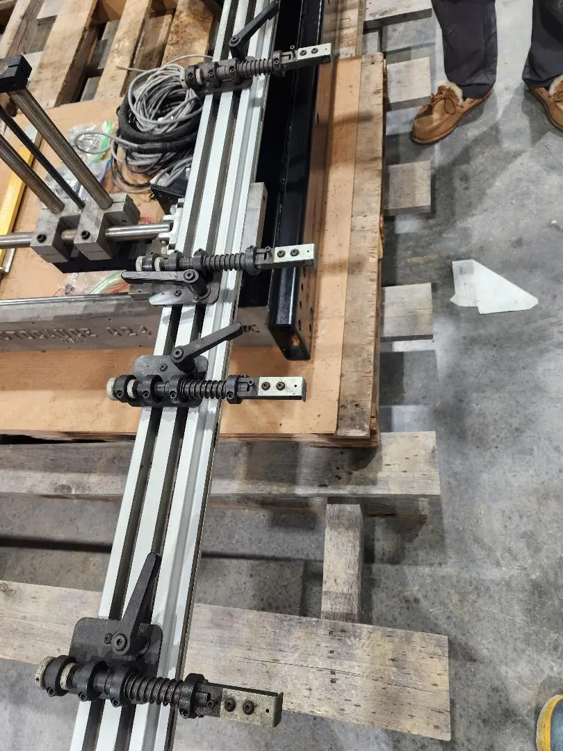 2022 AUTOMEC CNC 600 HD BACKGAUGE W/ G24 & 15" TOUCH SCREEN CONTROL SYSTEM - undefined
