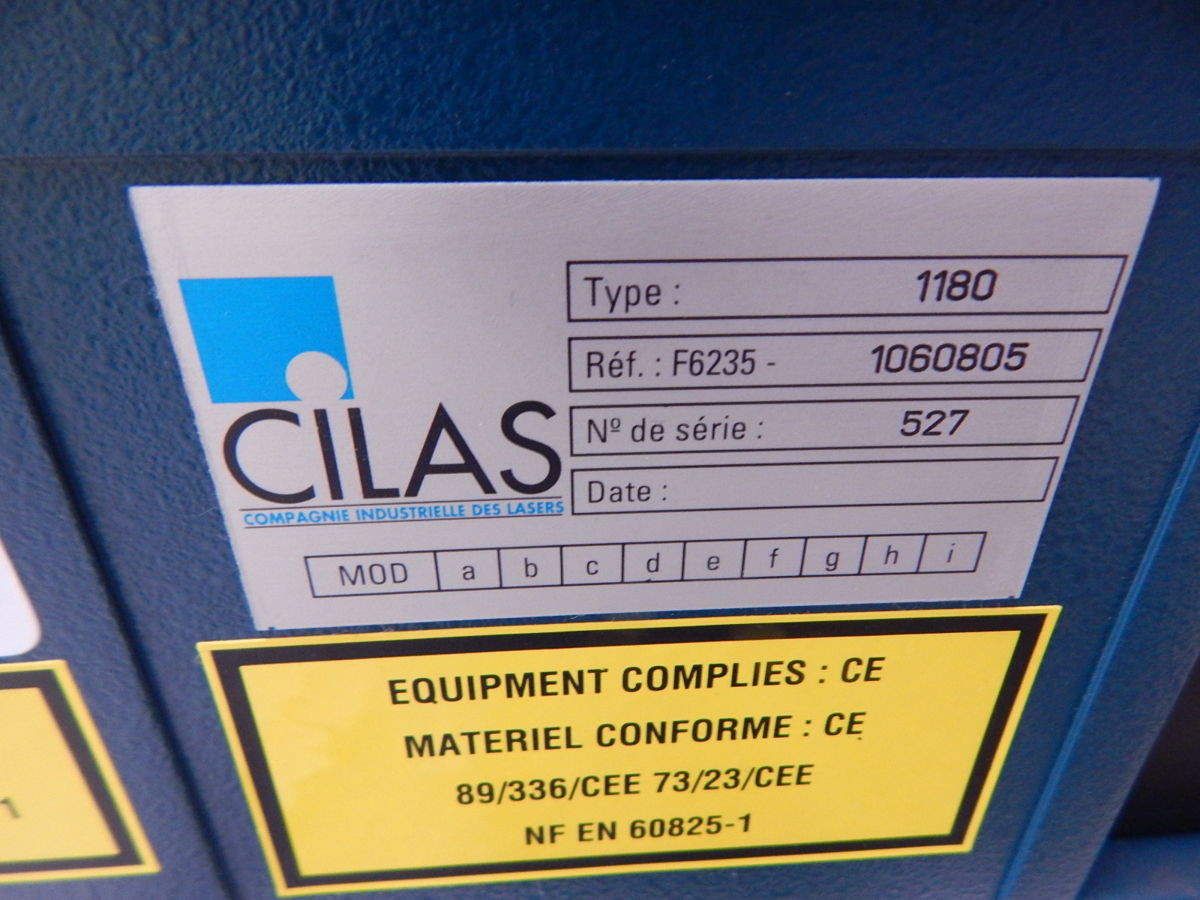 CILAS 1180 LASER PARTICLE ANALYZER - undefined