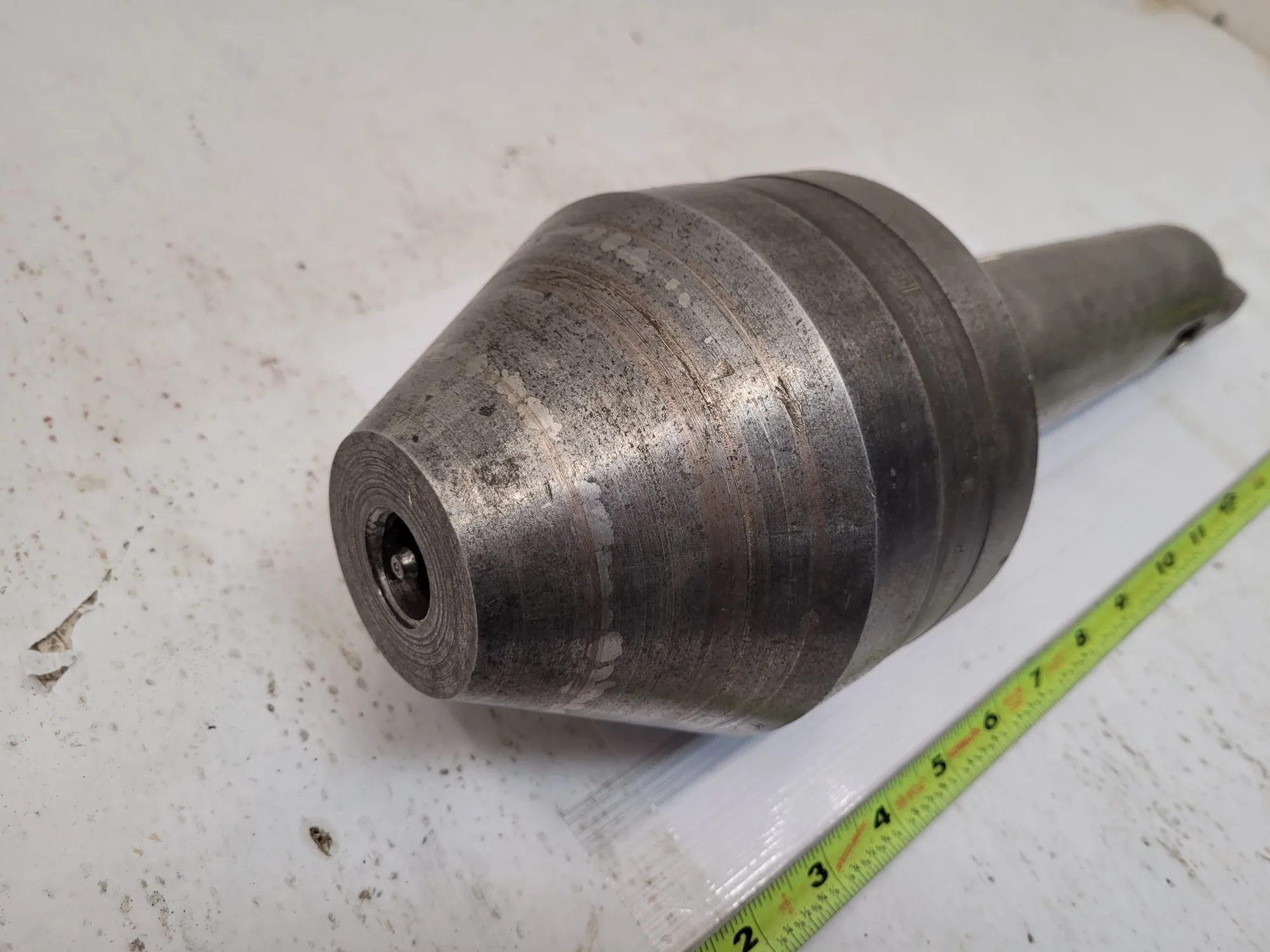 MARVECO E-HD BLUNT HEAVY DUTY LIVE CENTER 8-1/2", MT 5 W/ 6MT SLEEVE - undefined