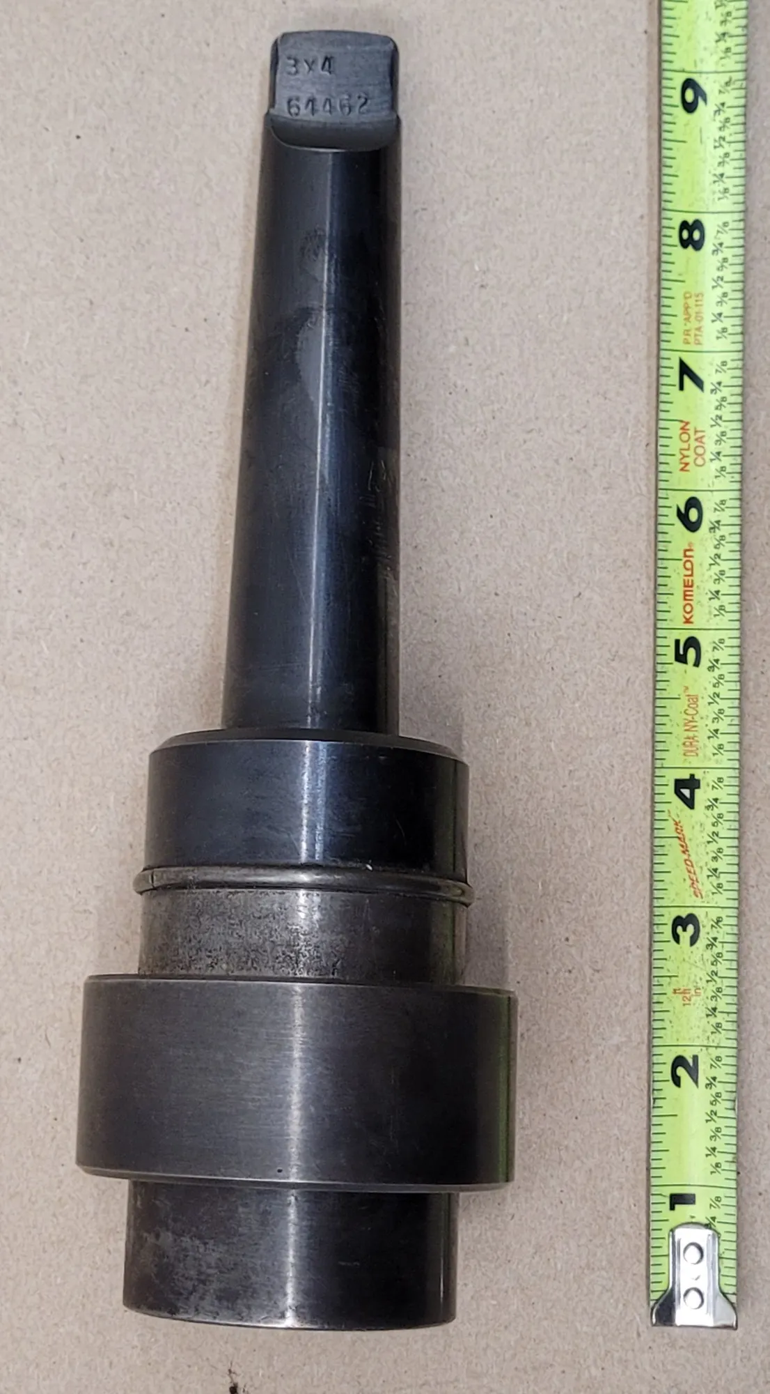 COLLIS 64462 3X4 QUICK CHANGE MAGIC CHUCK, 4MT ARBOR TAPER, 9" OAL, 1-5/8" ID - undefined