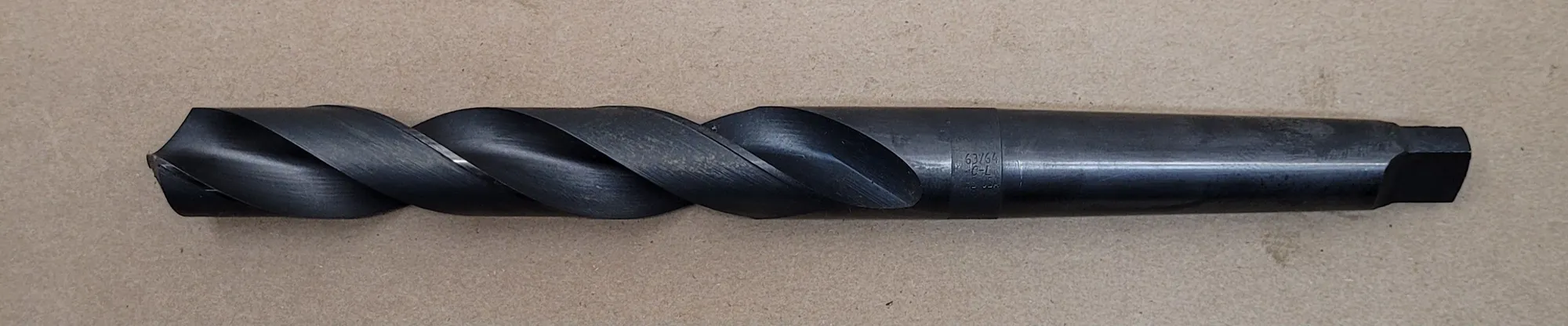 CLEVELAND 63/64" HSS DRILL BIT, 3MT TAPER SHANK - undefined