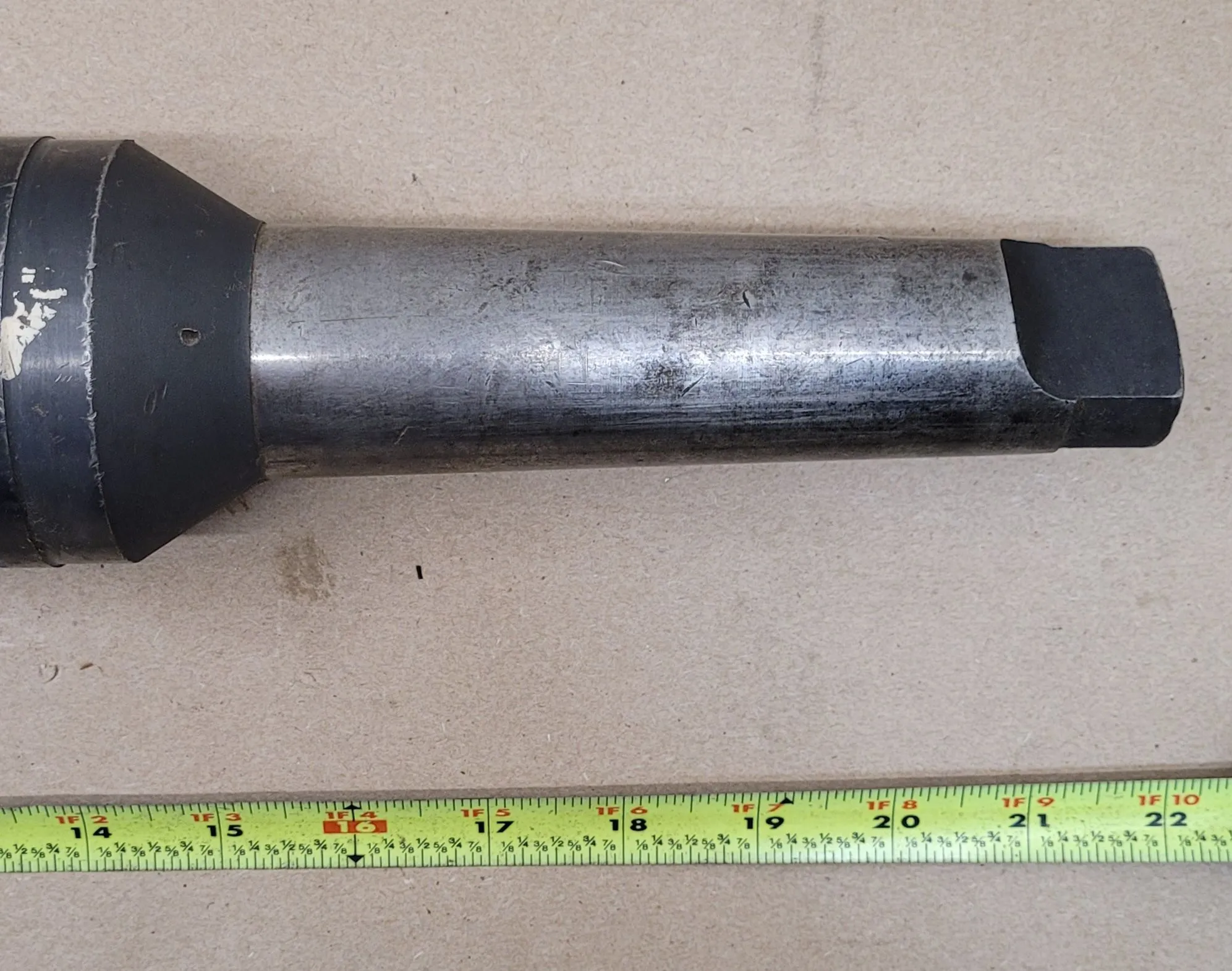 CLE-FORGE 2-31/32" TWIST DRILL, 5MT SHANK, 22" OAL, 14" FLUTE, 6" SHANK, HIGH-SPEED STEEL - undefined