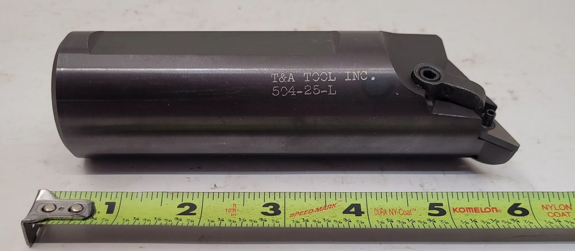T&A TOOL 504-25-L BORING TOOL, 1.75" SHANK, 6" OAL, LEFT HAND CLAMP INSERT HOLD - undefined