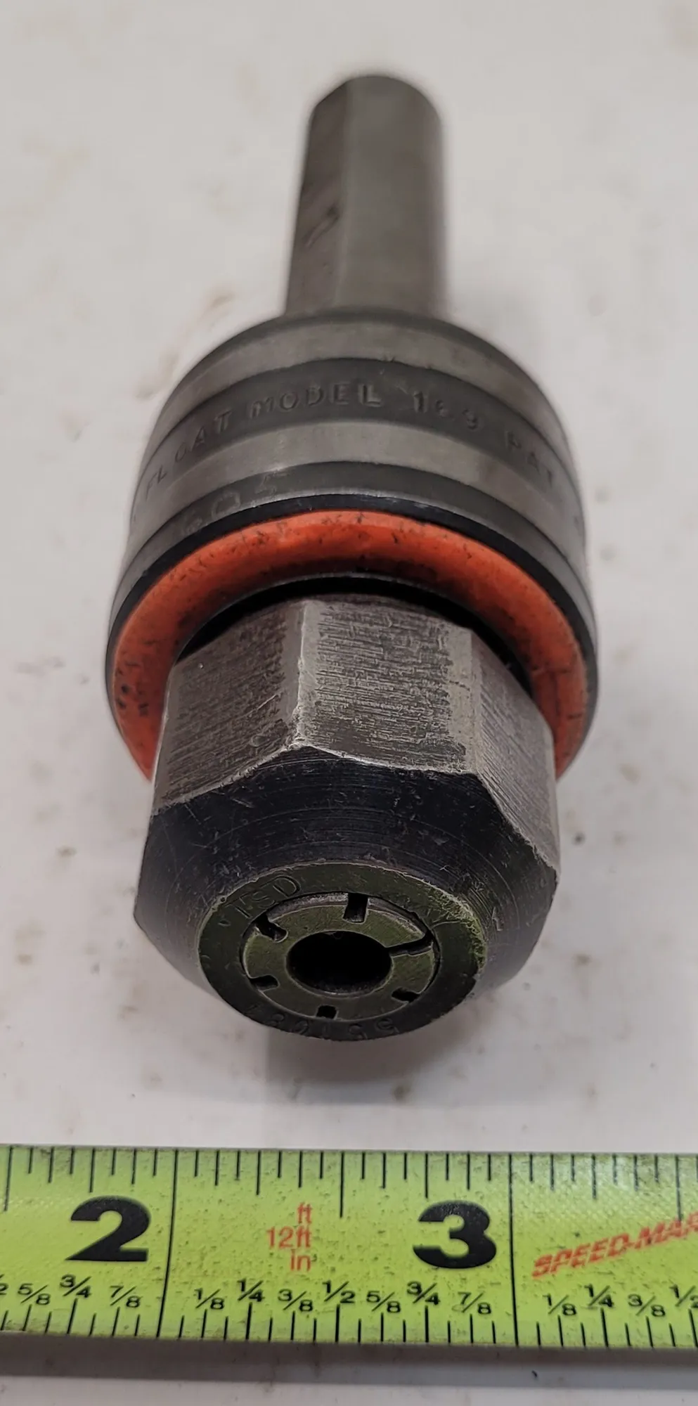 UNIVERSAL ENGINEERING MAX FLOAT MODEL 169 COLLET HOLDER SIZE 1 RANGE 0 TO 9/16" SHANK 3/4-12 - undefined