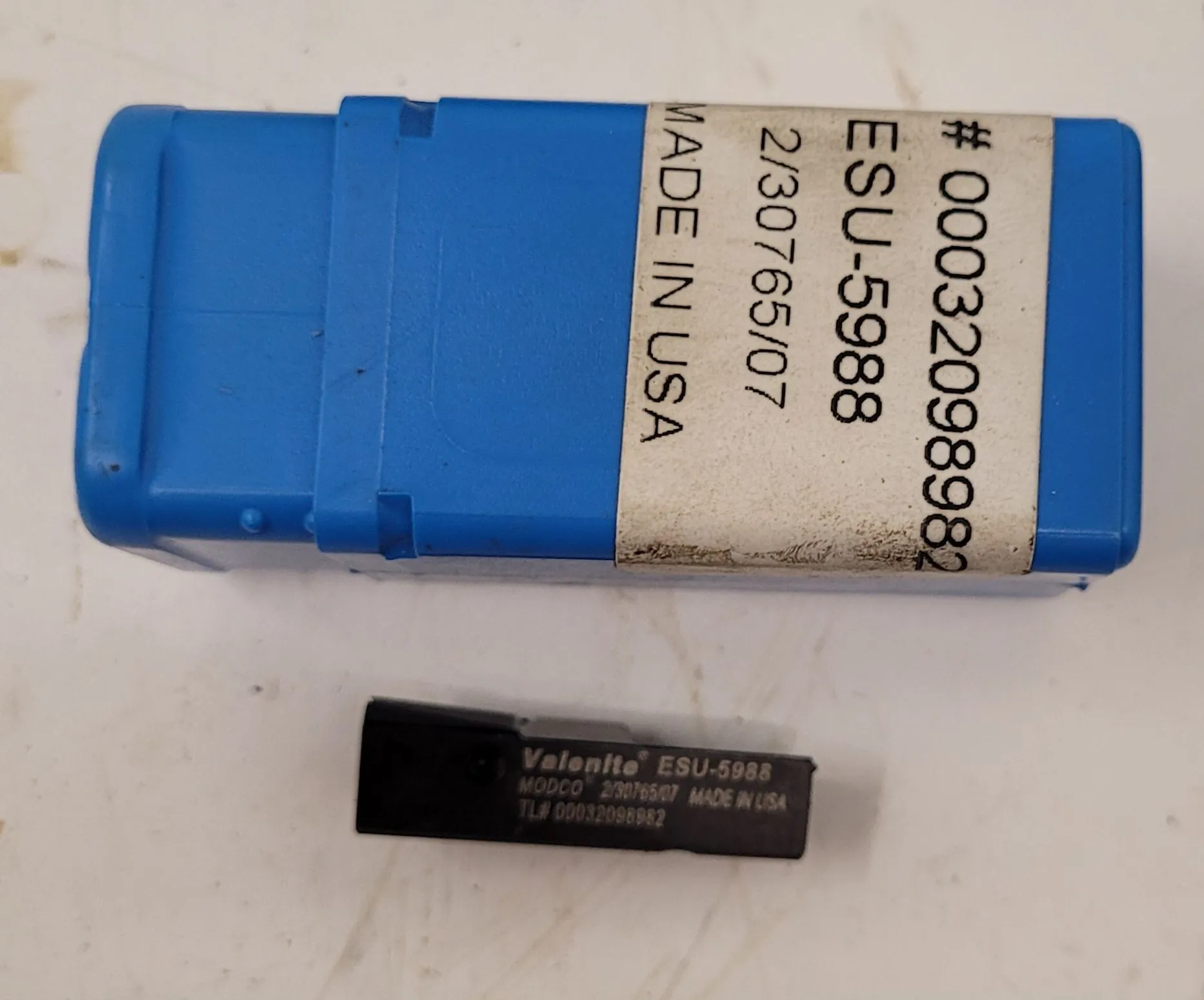 WALTER VALENITE INDEXABLE TOOL HOLDER INSERT CARTRIDGE SET OF 6 - undefined