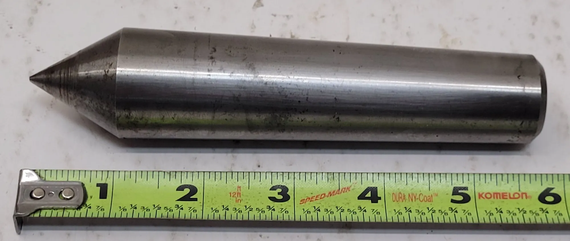 COLLIS 4MT DEAD CENTER – 4MT TAPER – 6.0” OAL (APPROX.) - undefined