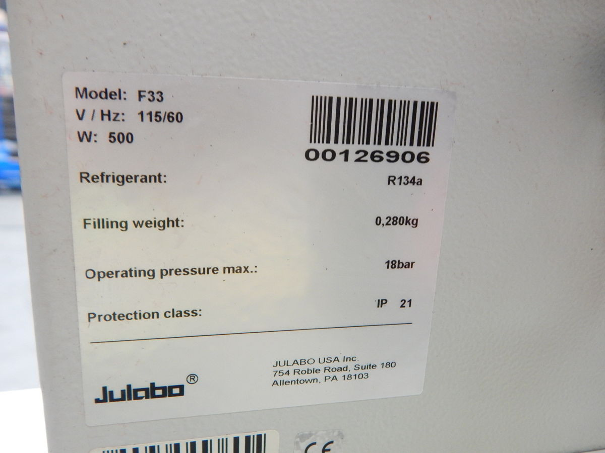 JULABO HE, F33 REFRIGERATED/HEATING CIRCULATOR - undefined