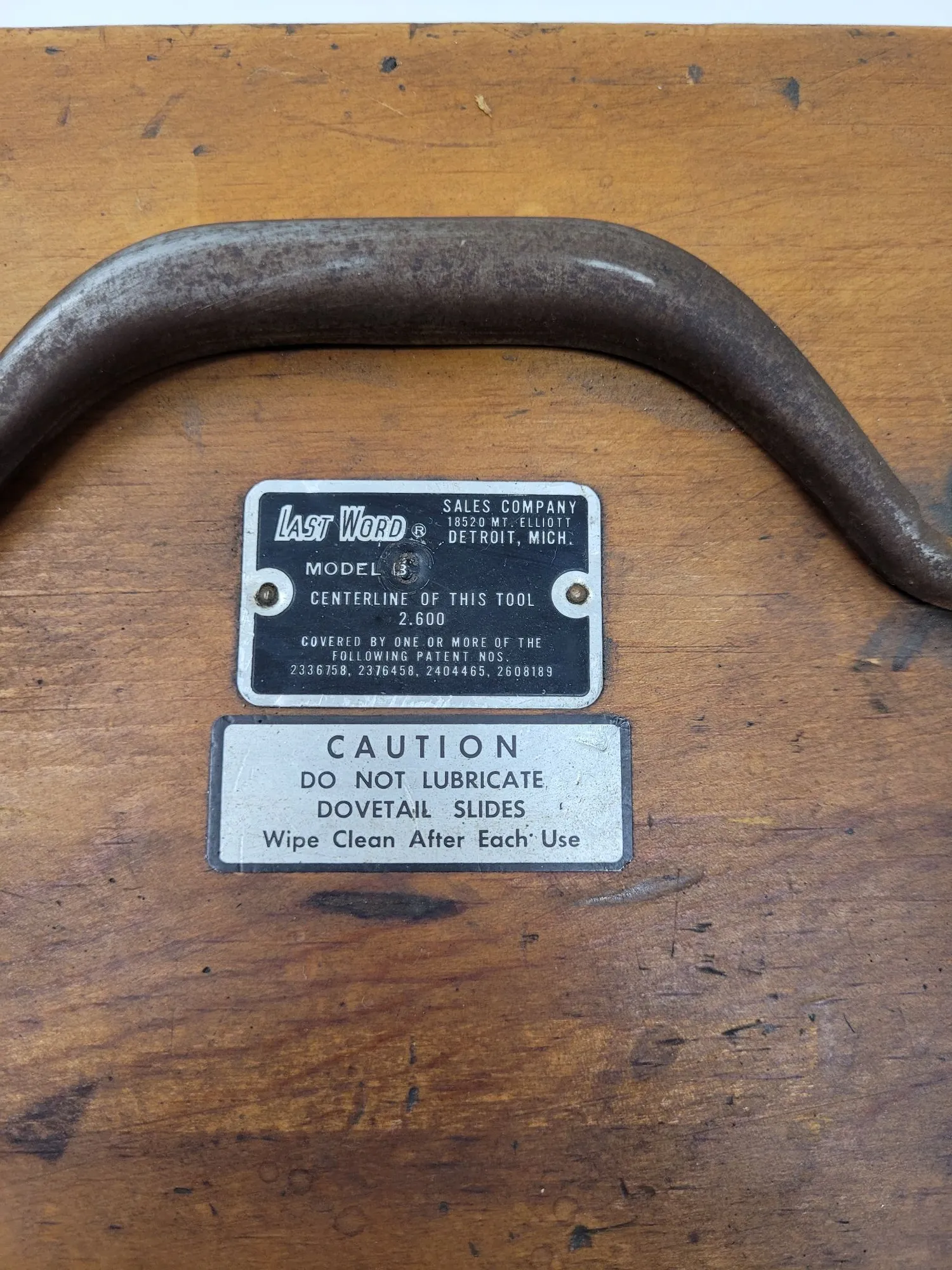 LAST WORD MODEL B TANGENT GRINDING WHEEL DRESSER - undefined
