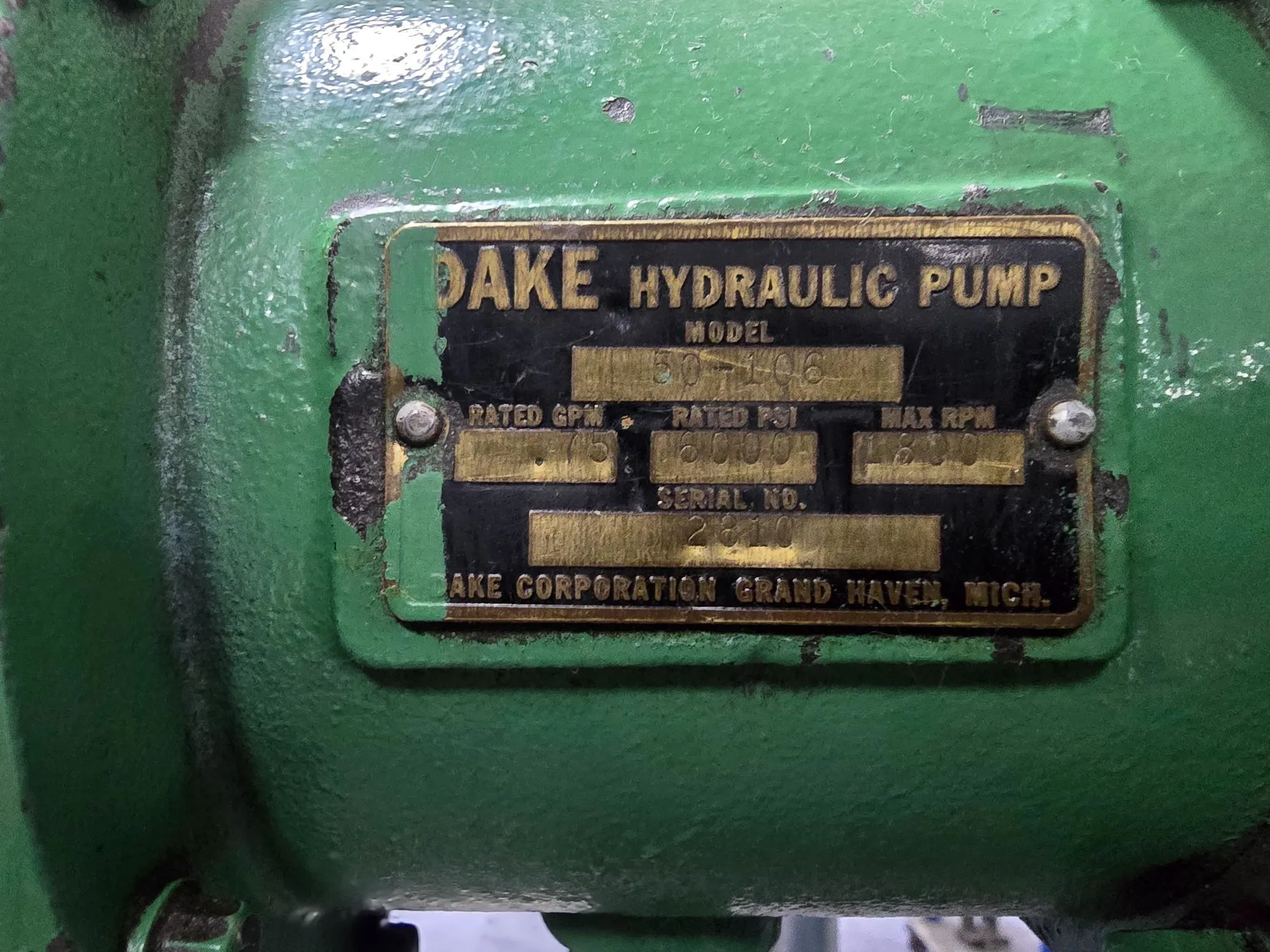DAKE 908075 H-FRAME PRESS - 75T PRESS, 28T PULL, 2 HP, 440V, 10-IN STROKE, 5 IPM - undefined