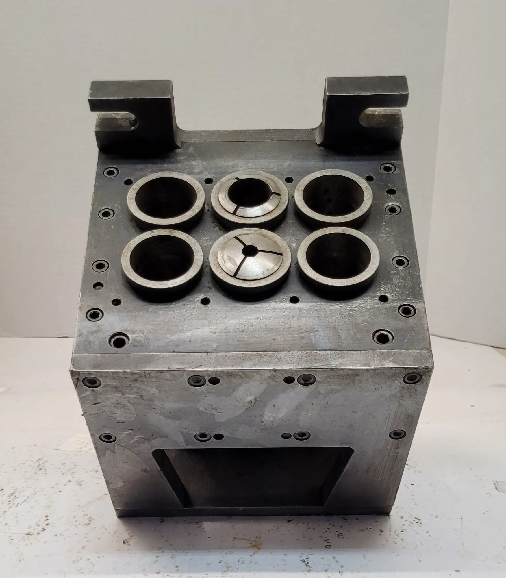BEERE 6 STATION UNIFORM 5C COLLET FIXTURE, MAX GRIP PRESSURE 2500 - undefined
