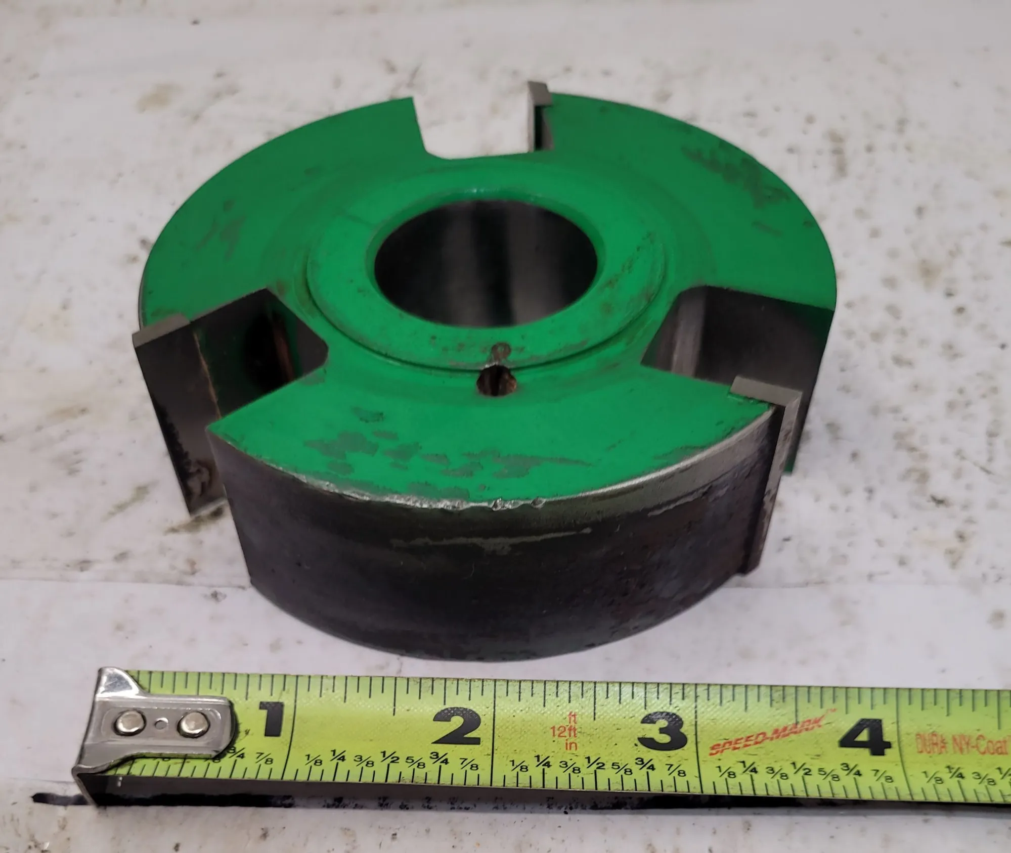 GRIZZLY C2324 CARBIDE TIPPED GLASS DOOR CUTTERS, 4" DIA, 1-1/4" BORE, 11,000 MAX RPM - undefined