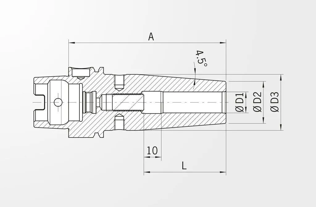 HAIMER AND PARLEC SHRINK FIT CHUCK SET (2 PCS) - HSK-A40/HSK40A INTERFACE - undefined