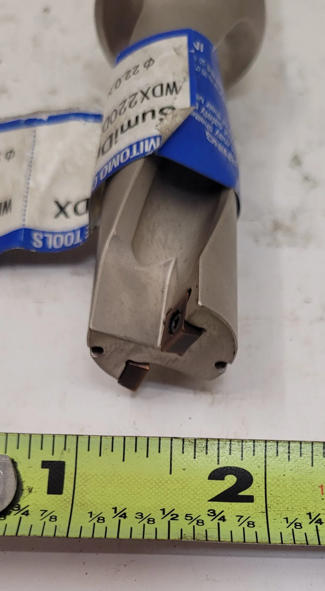 SUMIDRILL WDX220D3S25 INDEXABLE DRILL, 22MM MAX DIA, STRAIGHT-CYLINDRICAL SHANK - undefined
