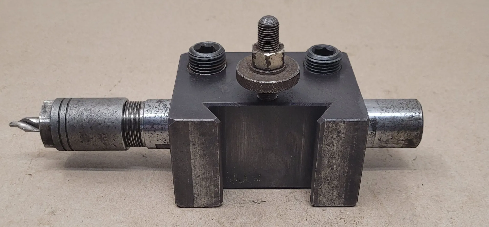 ALORIS CXA 4 BORING BAR HOLDER WITH ACCUPRO DA100 COLLET CHUCK - undefined