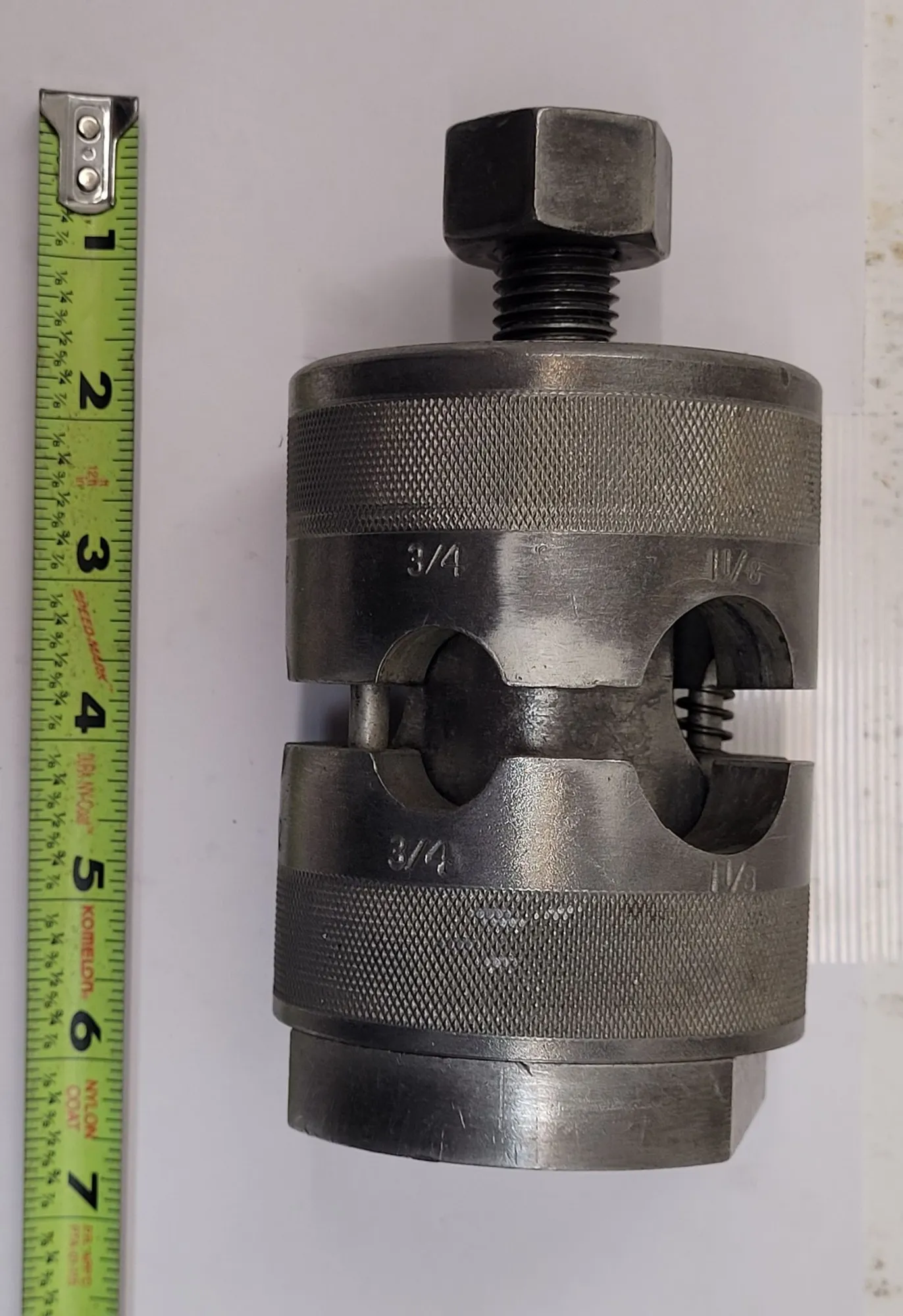 WILLIAMS NO. 1-B LATHE BORING BAR HOLDER FOR 1/2", 3/4", AND 1-1/8" BARS - undefined