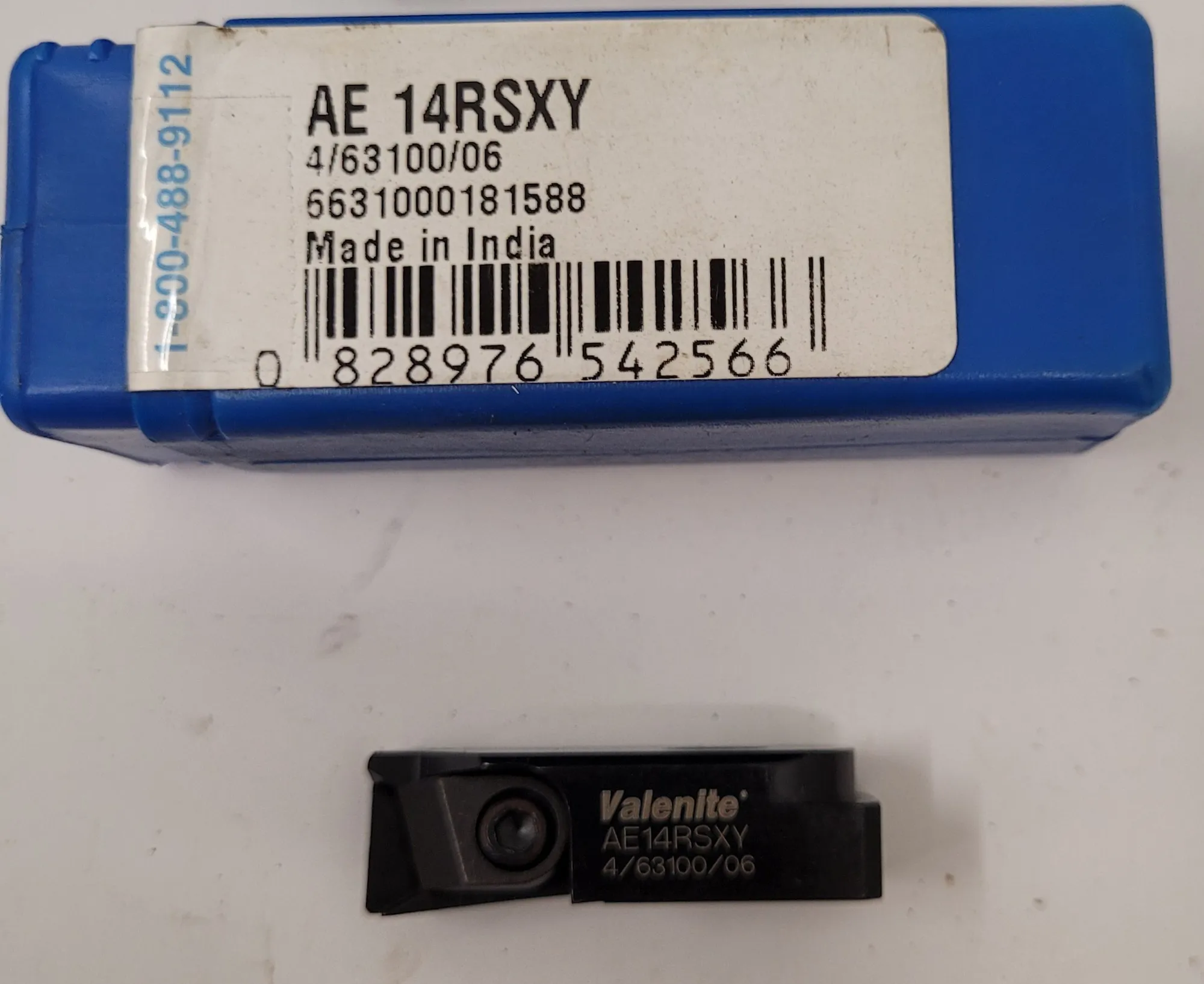 WALTER VALENITE INDEXABLE TOOL HOLDER INSERT CARTRIDGE SET OF 6 - undefined