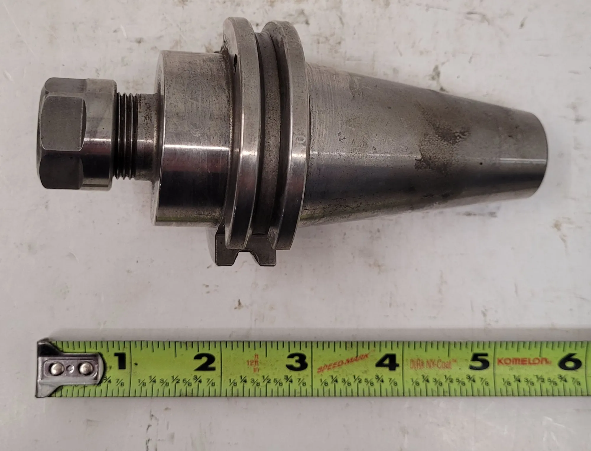 GS TOOLING CAT40 ER16-2.50" TOOL HOLDER, MATERIAL: STEEL, COOLANT THROUGH, PROJECTION: 2.50" - undefined