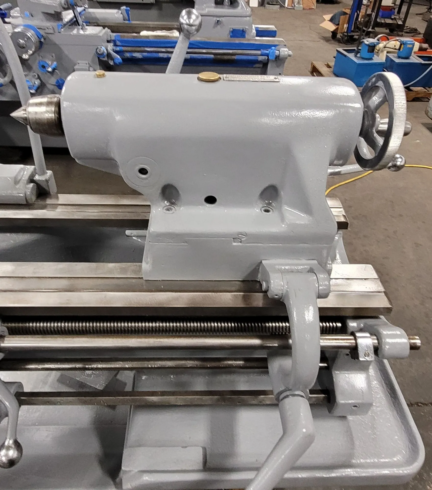 1978 MONARCH 610 ENGINE LATHE, 20" X 54", 10HP, 1500RPM, 2.25" BORE, D1-6, 12" CHUCK - undefined