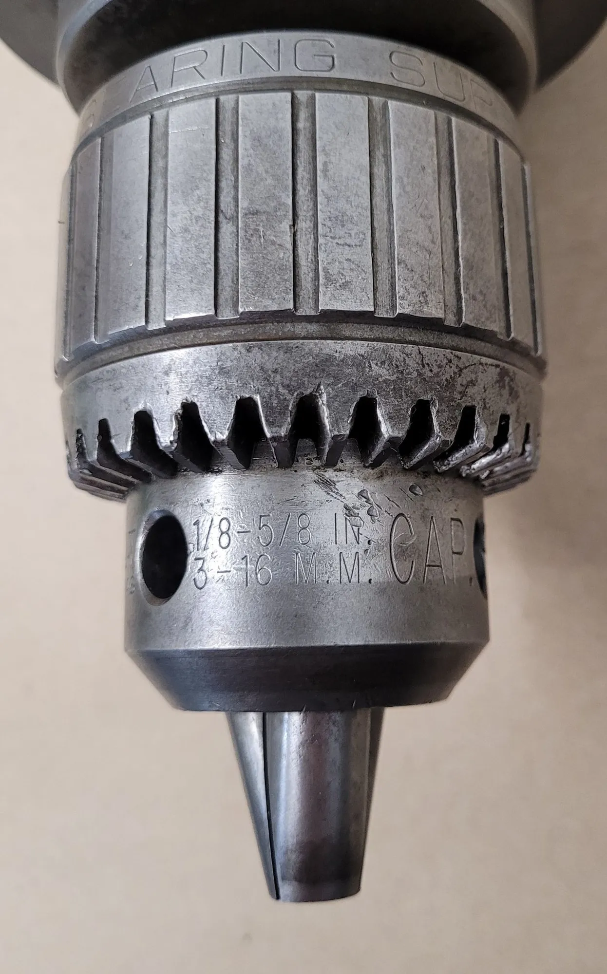 Jacob Oil Riggs JACOBS 16N DRILLING ACCESSORIES BALL BEARING SUPER CHUCK 3JT CAT 50 1/8 ...